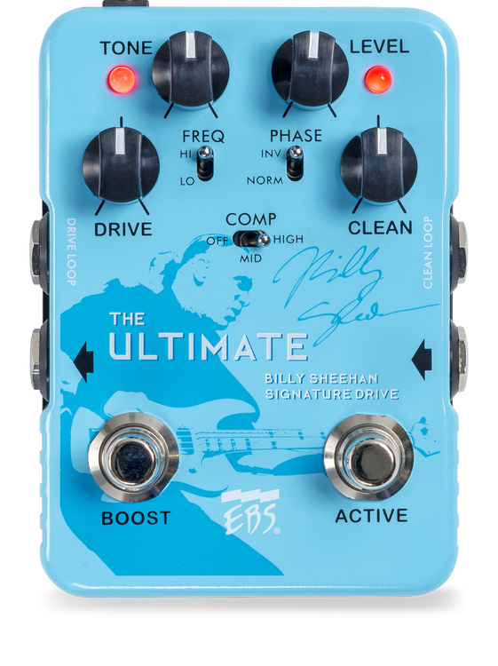 EBS Billy Sheehan Signature Drive Pedal