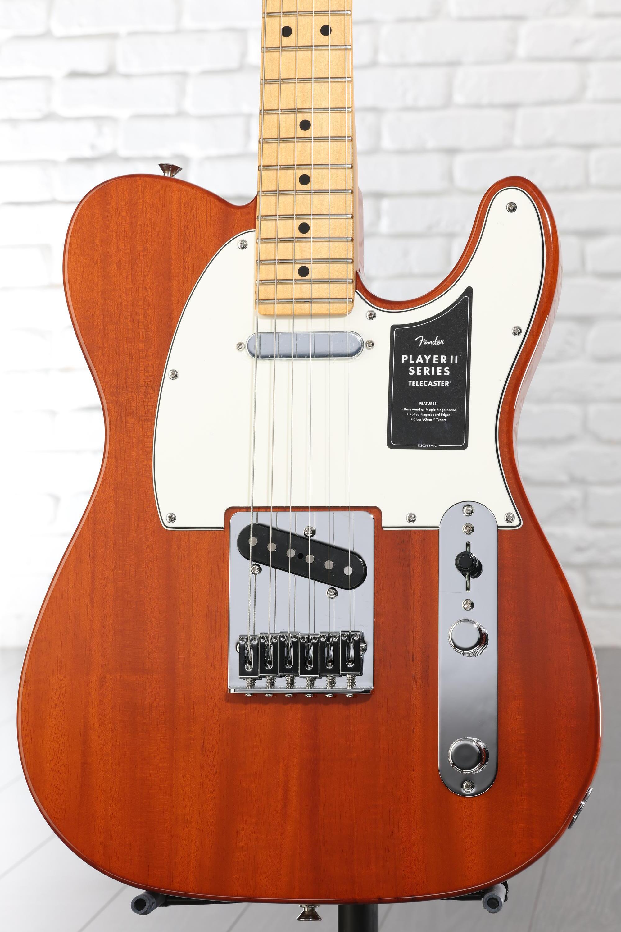 ギター Fender Player Telecaster Fender Player II Telecaster Electric Guitar - Mocha with Maple