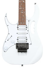 Photo of Ibanez Steve Vai Signature JEMJR Left-handed Electric Guitar - White
