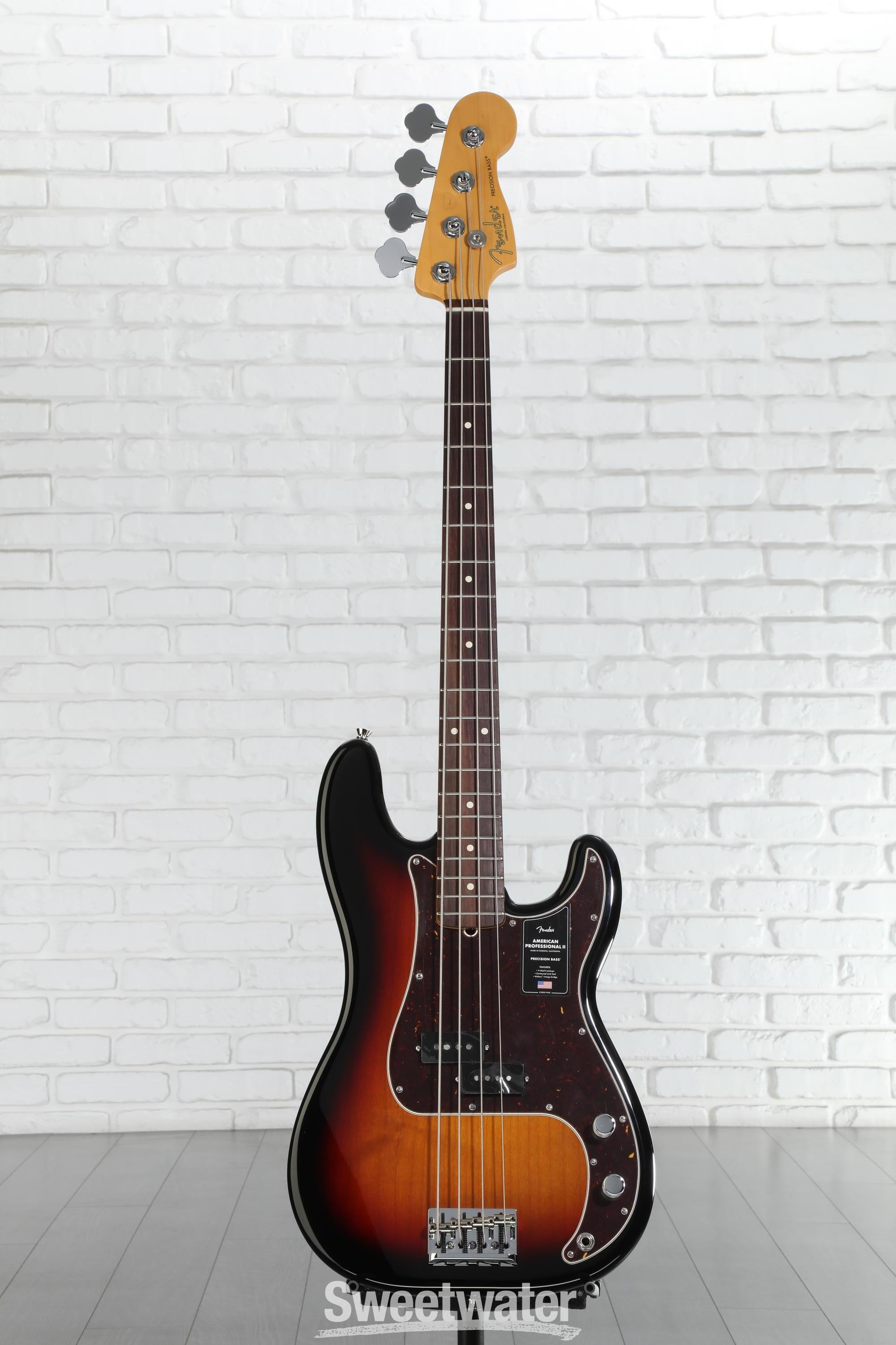 Fender American Professional II Precision Bass Guitar - 3-color