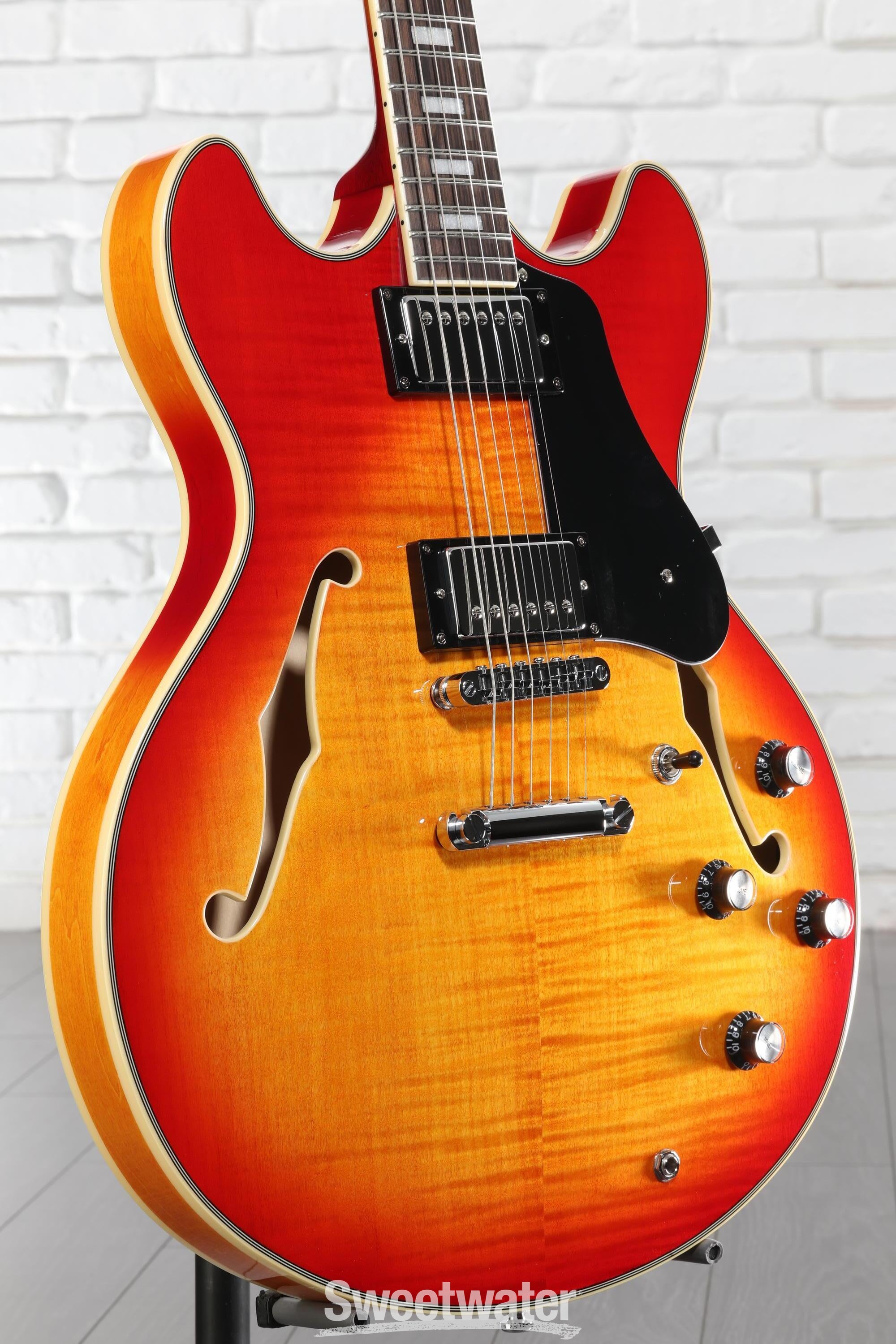 Sire Larry Carlton H7 Semi-hollow Electric Guitar - Cherry