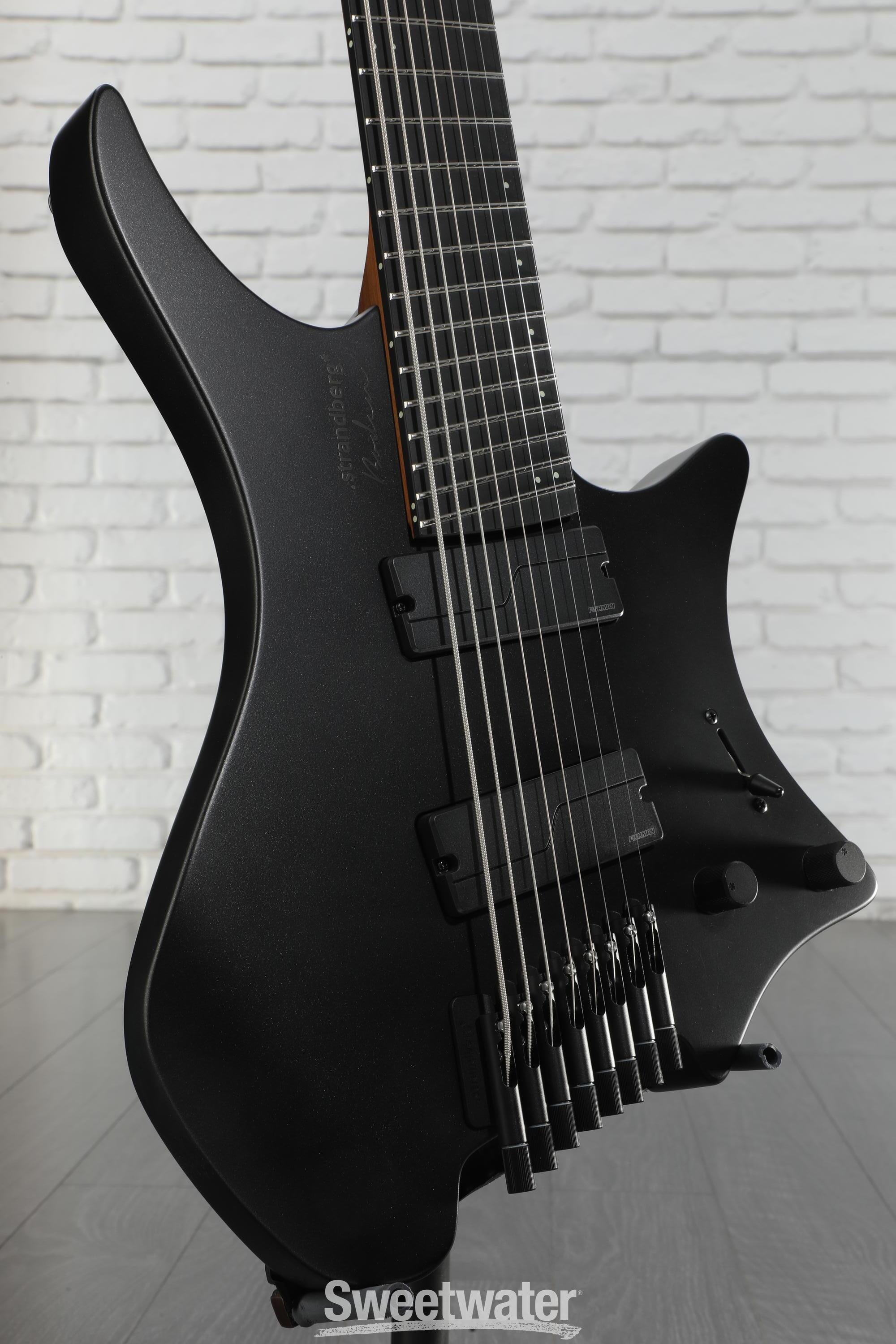 ギター Strandberg Boden Original 8 Black Boden Original NX 8 Charcoal Black | .strandberg* Guitars