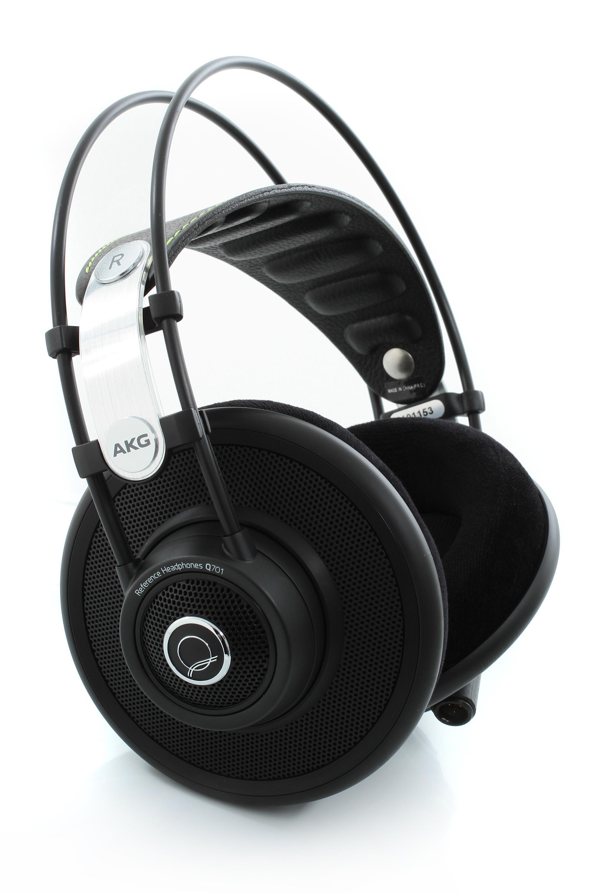 AKG Quincy Jones Q701 Stereo Headphones, Black - Semi-open