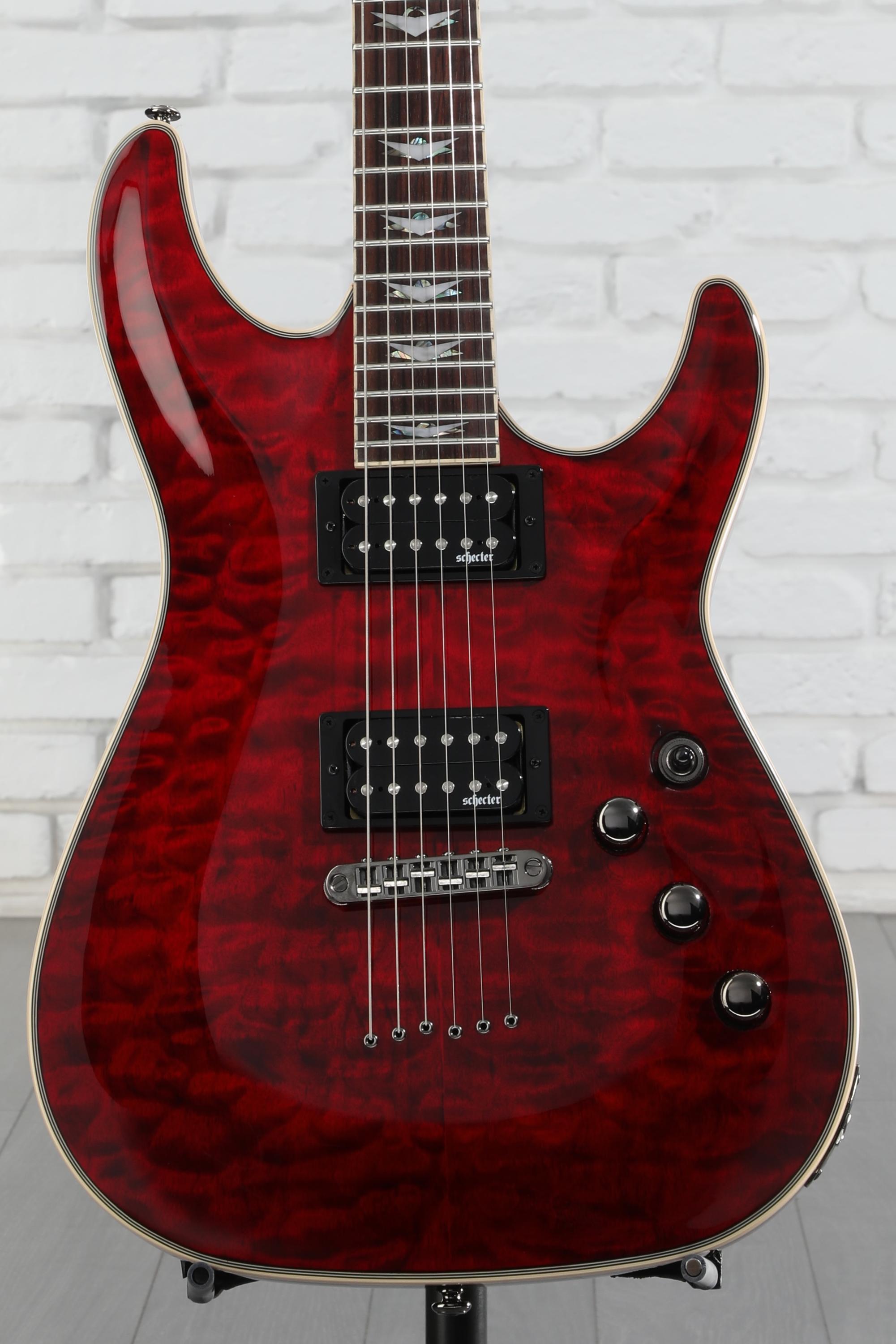 Schecter OMEN 6 Extreme 2ハムバッカー コイルタップ付 Omen Extreme-6