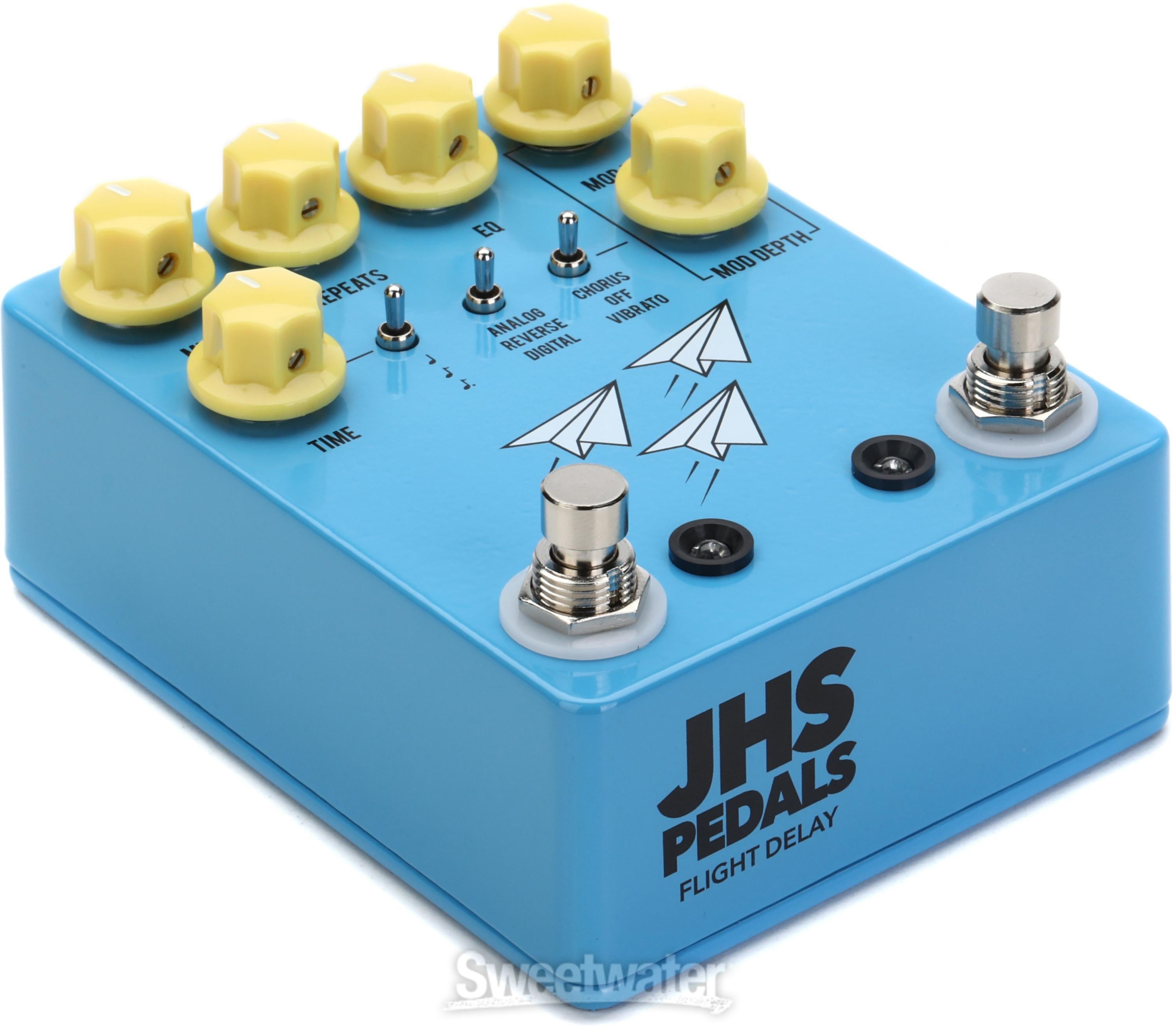 【新品同様】JHS PEDALS / FLIGHT DELAY Amazon.com: JHS Pedals Flight Delay Pedal, White : Musical