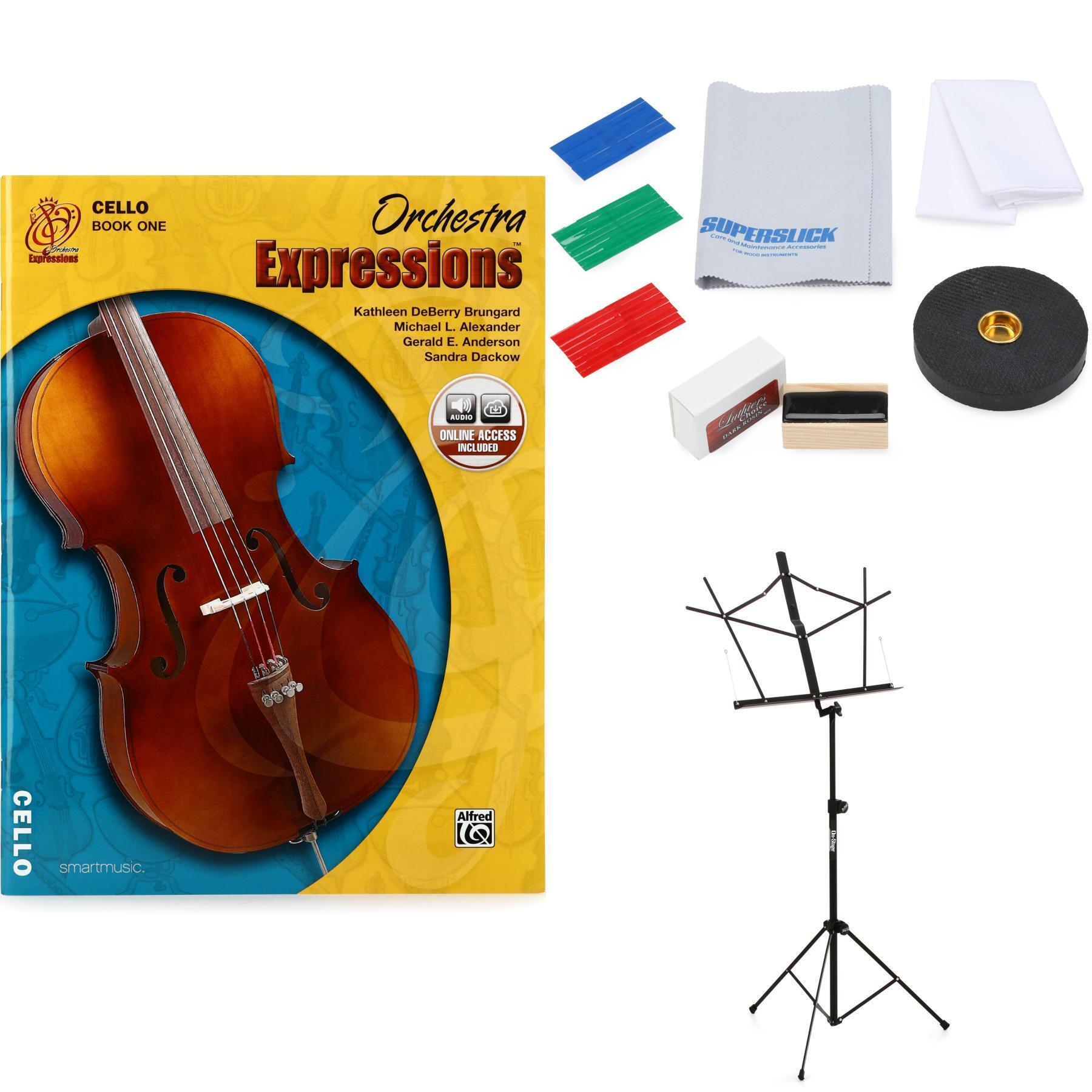 Alfred Orchestra Expressions Book 1 Bundle Cello Sweetwater