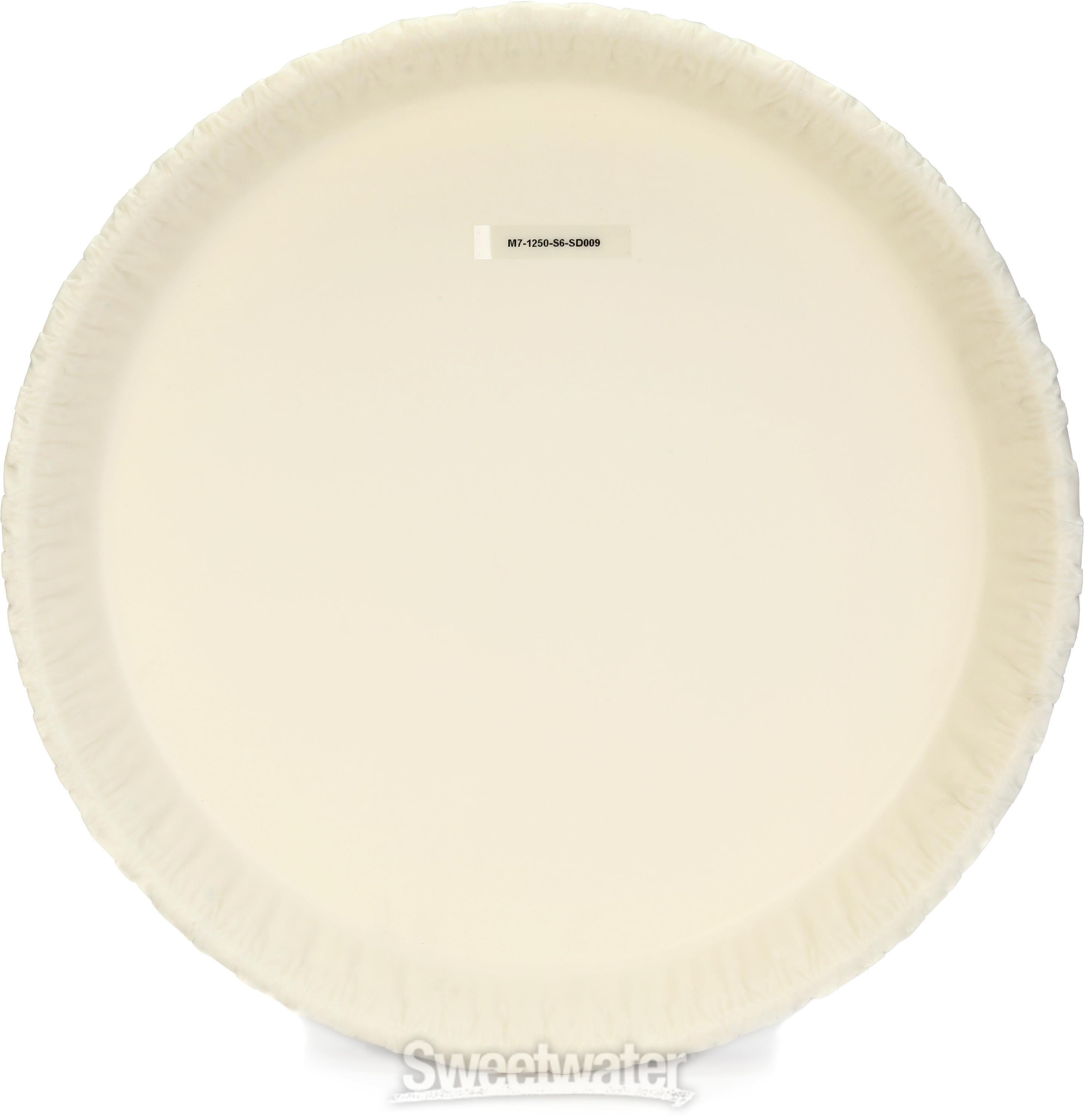 Remo Tucked Skyndeep Black Calfskin Conga Drumhead - 12.5 inches