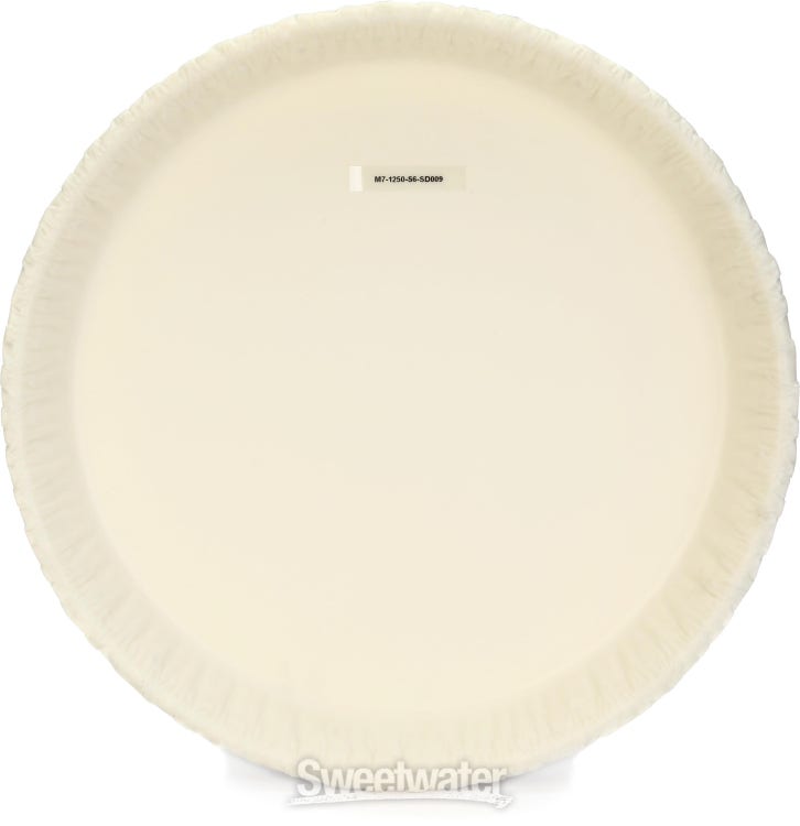 Remo Tucked Skyndeep Black Calfskin Conga Drumhead - 12.5 inches