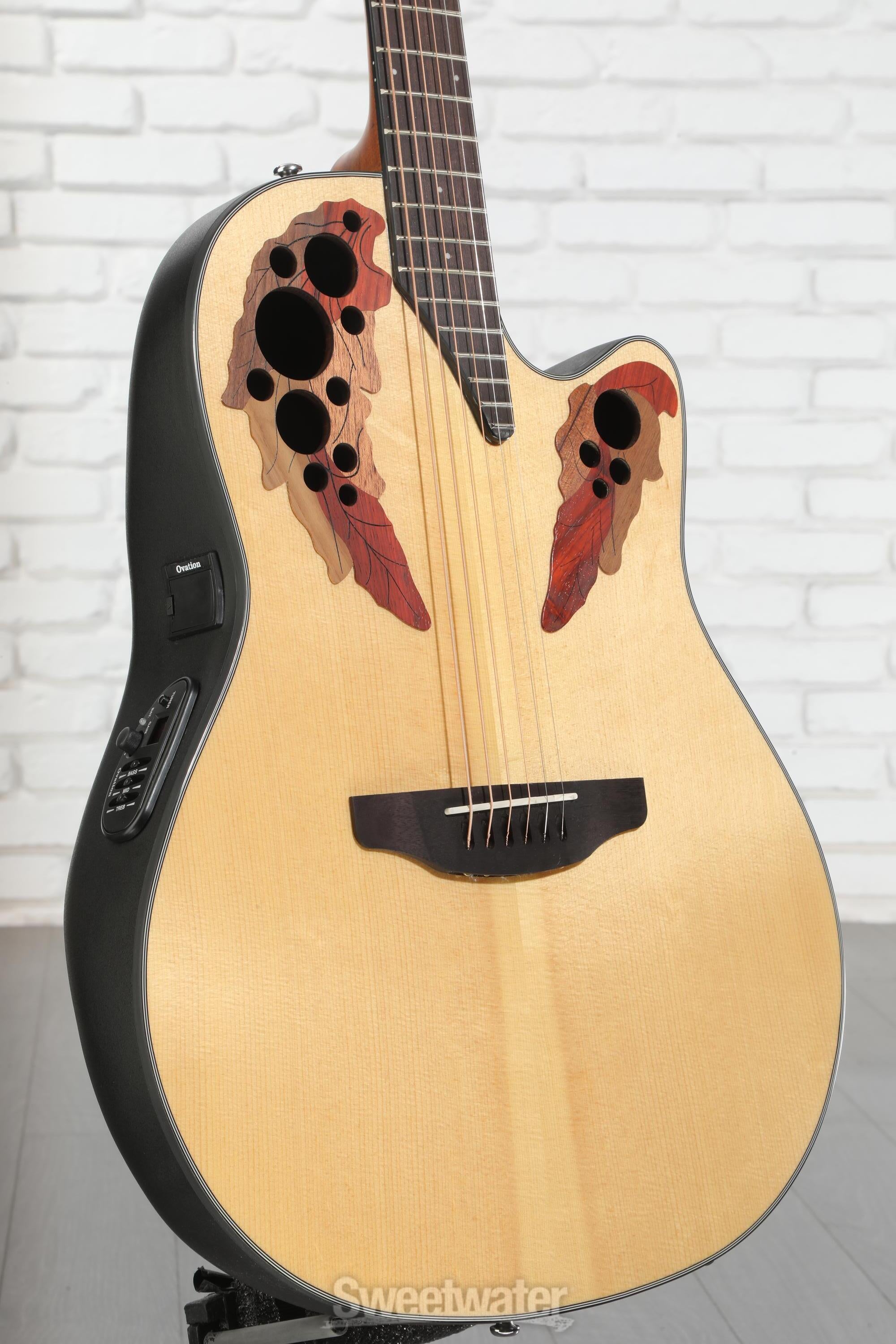 Ovation Elite Celebrity Mid-Depth Acoustic-Electric Guitar