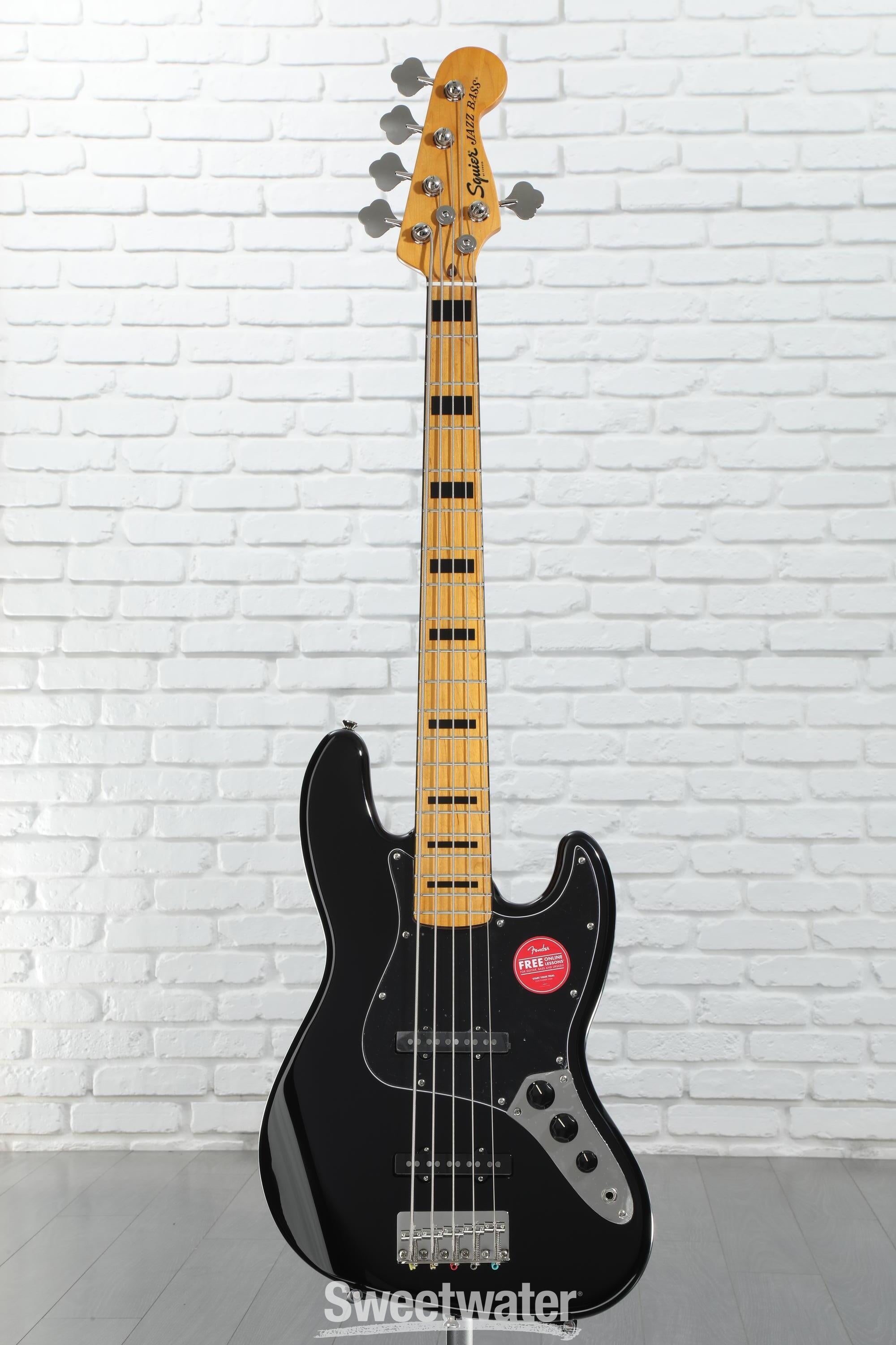 Squier Classic Vibe '70s Jazz Bass Maple Fingerboard Black