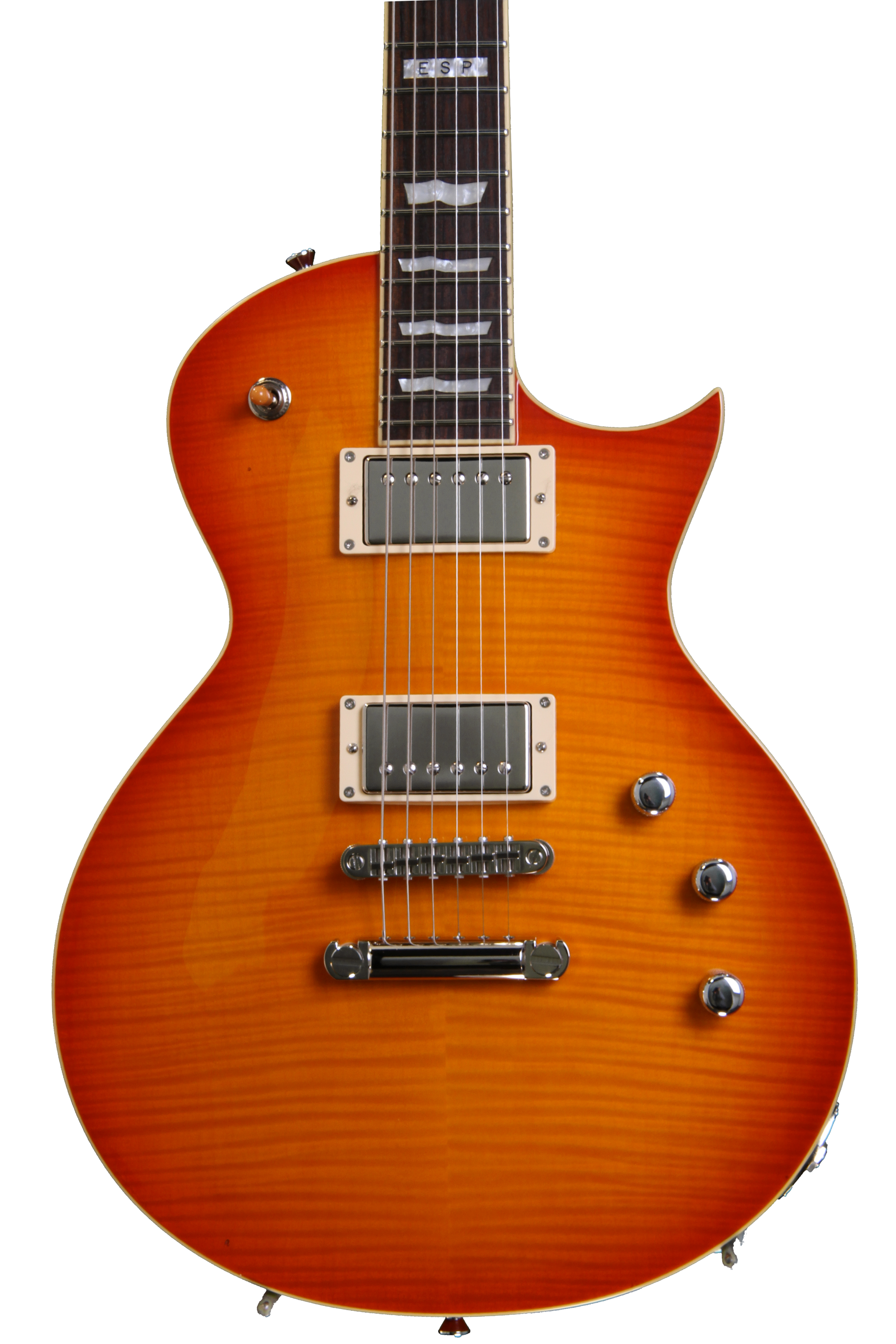 ESP E-II Eclipse, Flame Maple Top - Vintage Honey Burst