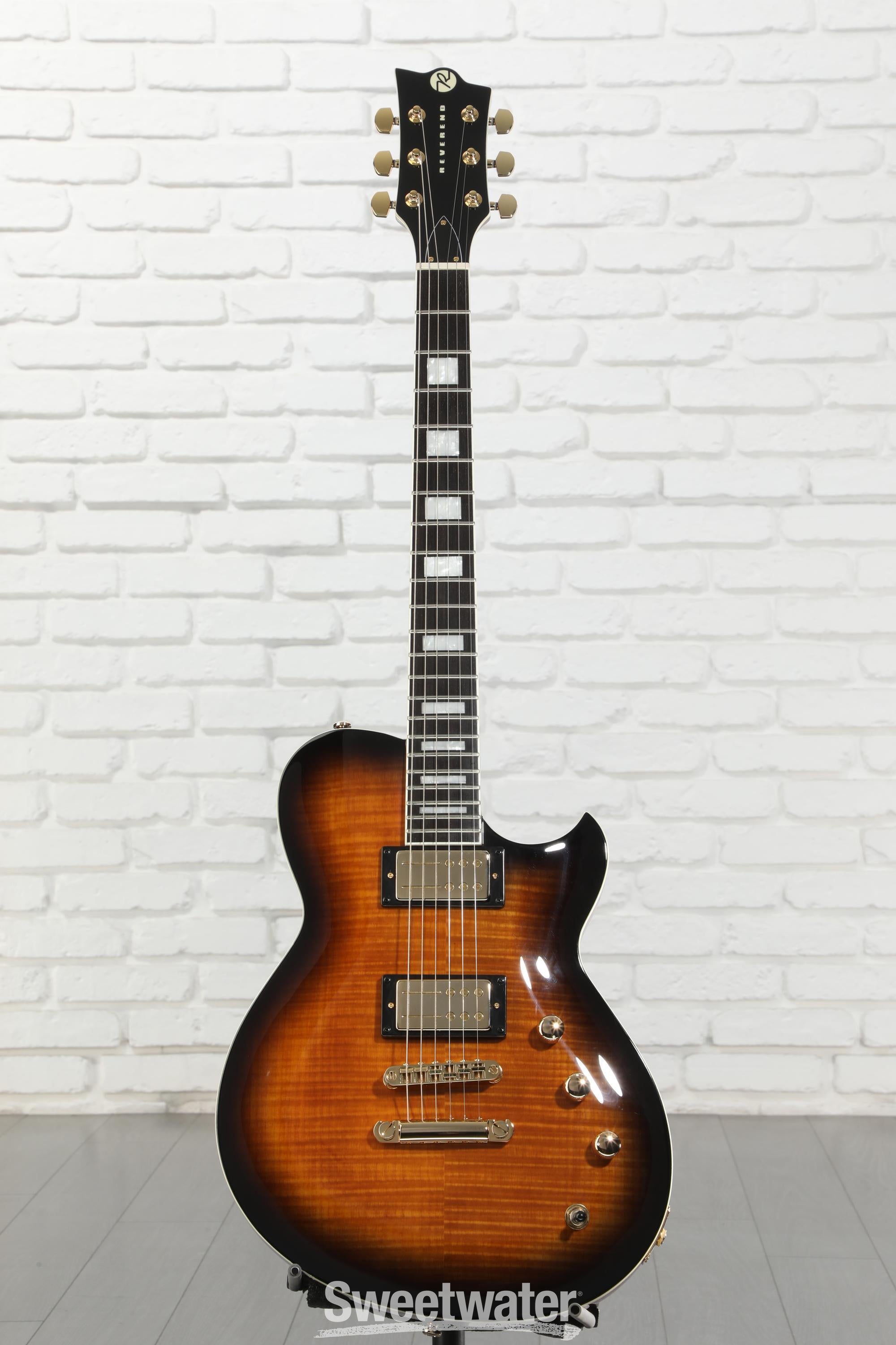 Reverend Roundhouse RA Electric Guitar - Coffee Burst | Sweetwater