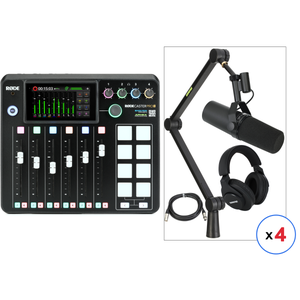 Shure SM7B Dynamic Microphone and CL-1 Cloudlifter Kit with Shure SM7B Dynamic Microphone and CL-1 Cloudlifter Kit with