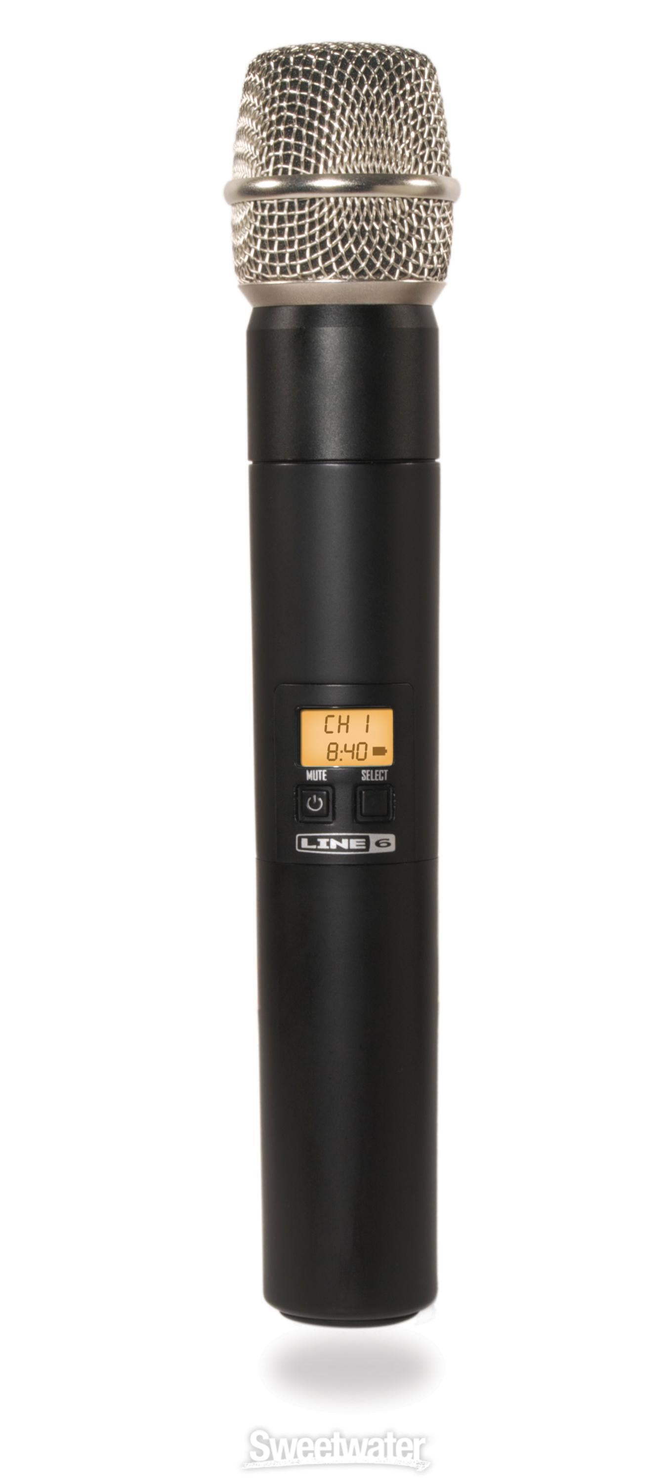 ◎LINE6◎ワイヤレスマイク◎THH12◎マイクケース付き◎ライン6 2.4GHz帯ワイヤレスハンドマイク（THH12）の製品詳細｜映像音響