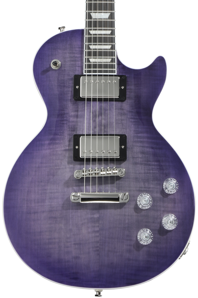 Epiphone Les Paul Modern Figured Electric Guitar - Purple Burst