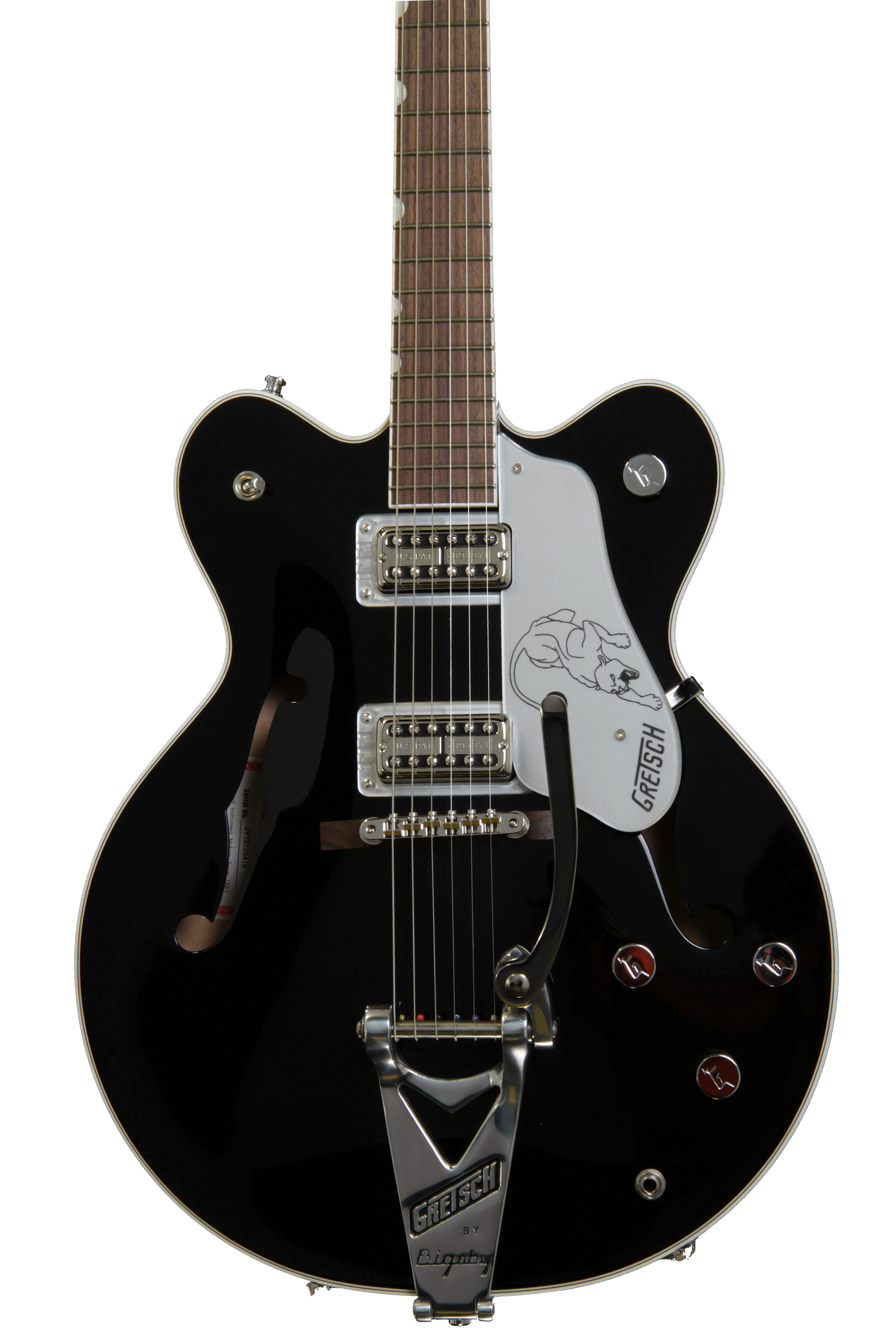 ギター panther Gretsch G6137TCB Panther Center-Block - Panther Black | Sweetwater