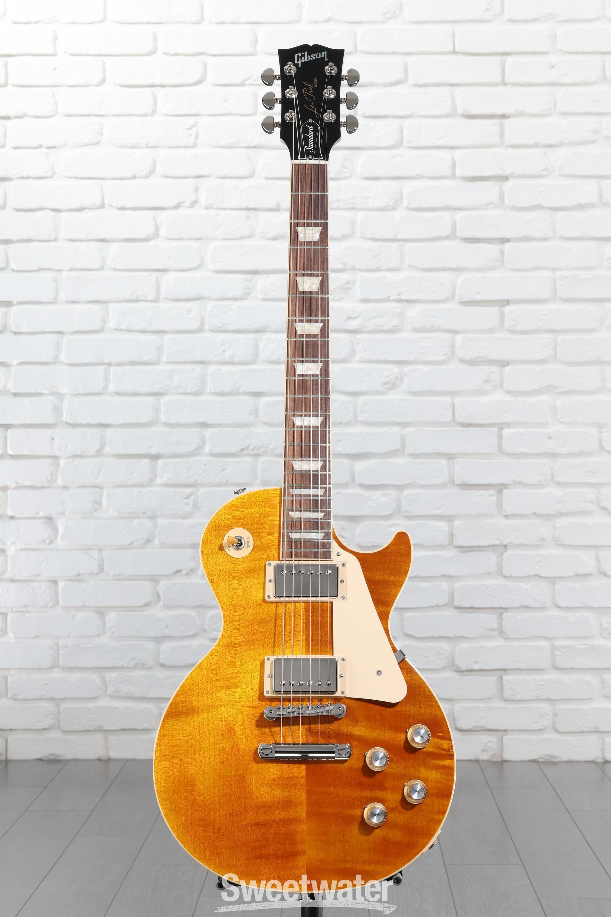 Gibson Les Paul Standard '60s Figured Top Electric Guitar - Honey