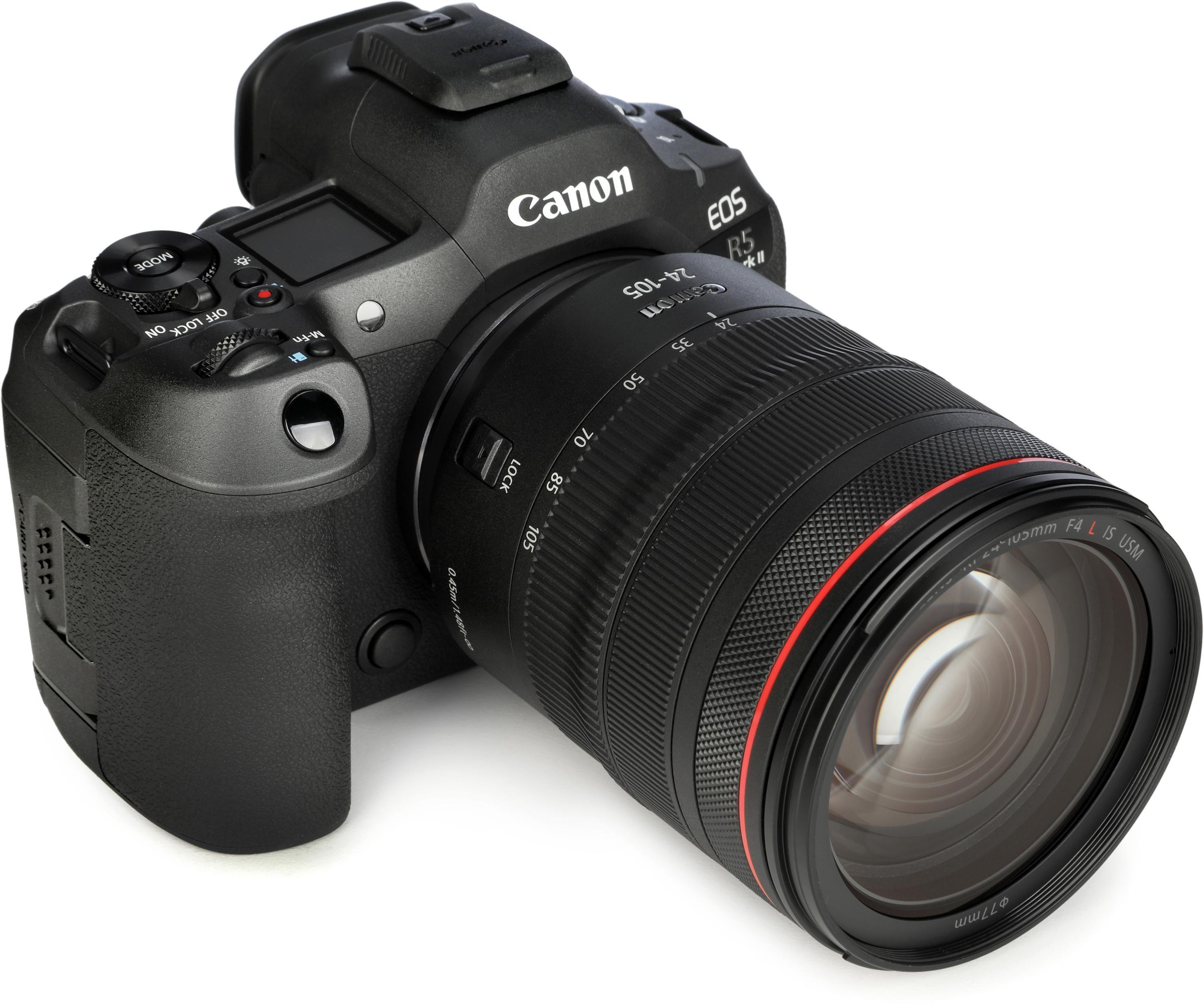 Canon EOS R5 Mark II Kit with RF24-105mm f/4 L IS USM Lens