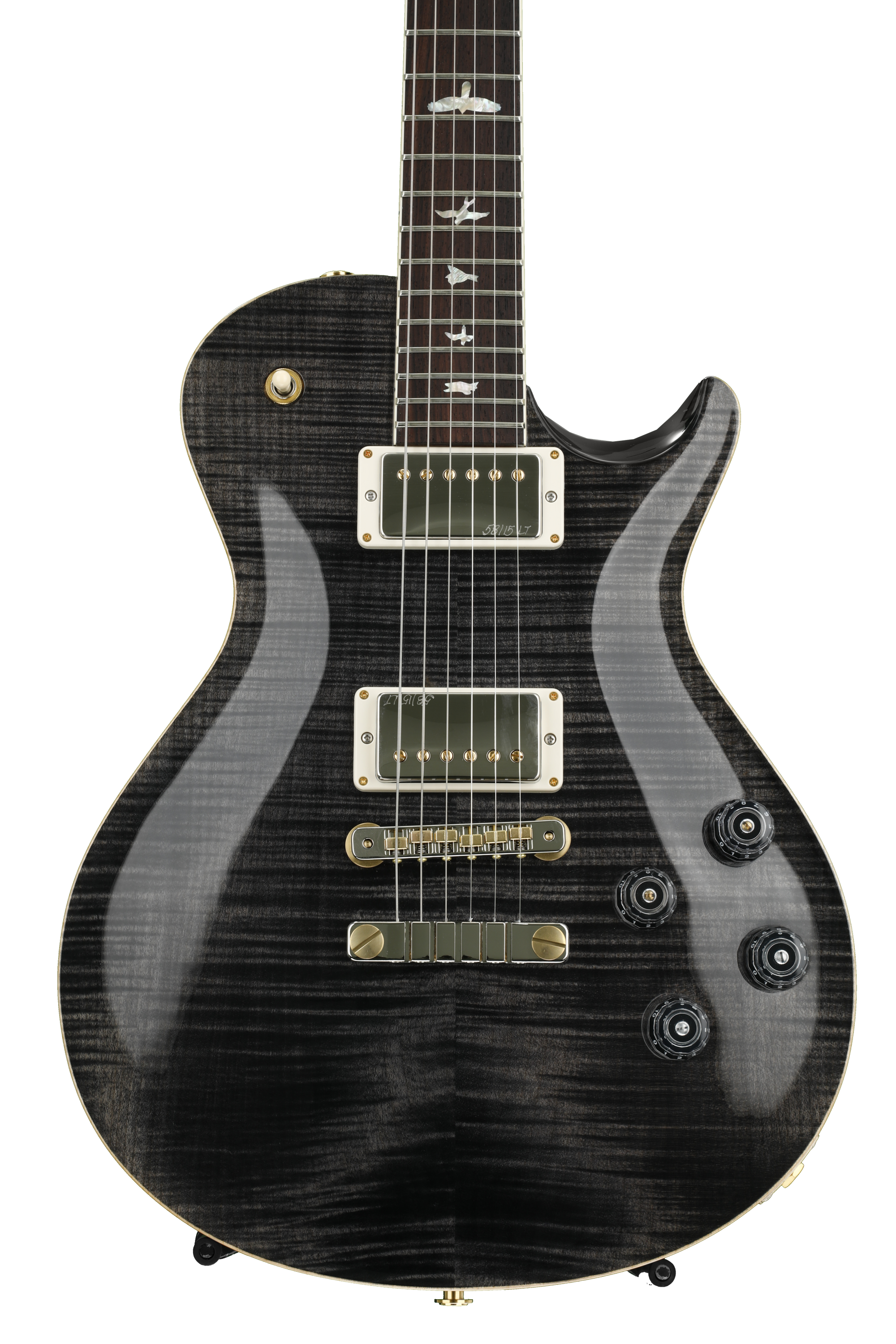 PRS McCarty Singlecut 594 Electric Guitar - Gray Black 10-Top