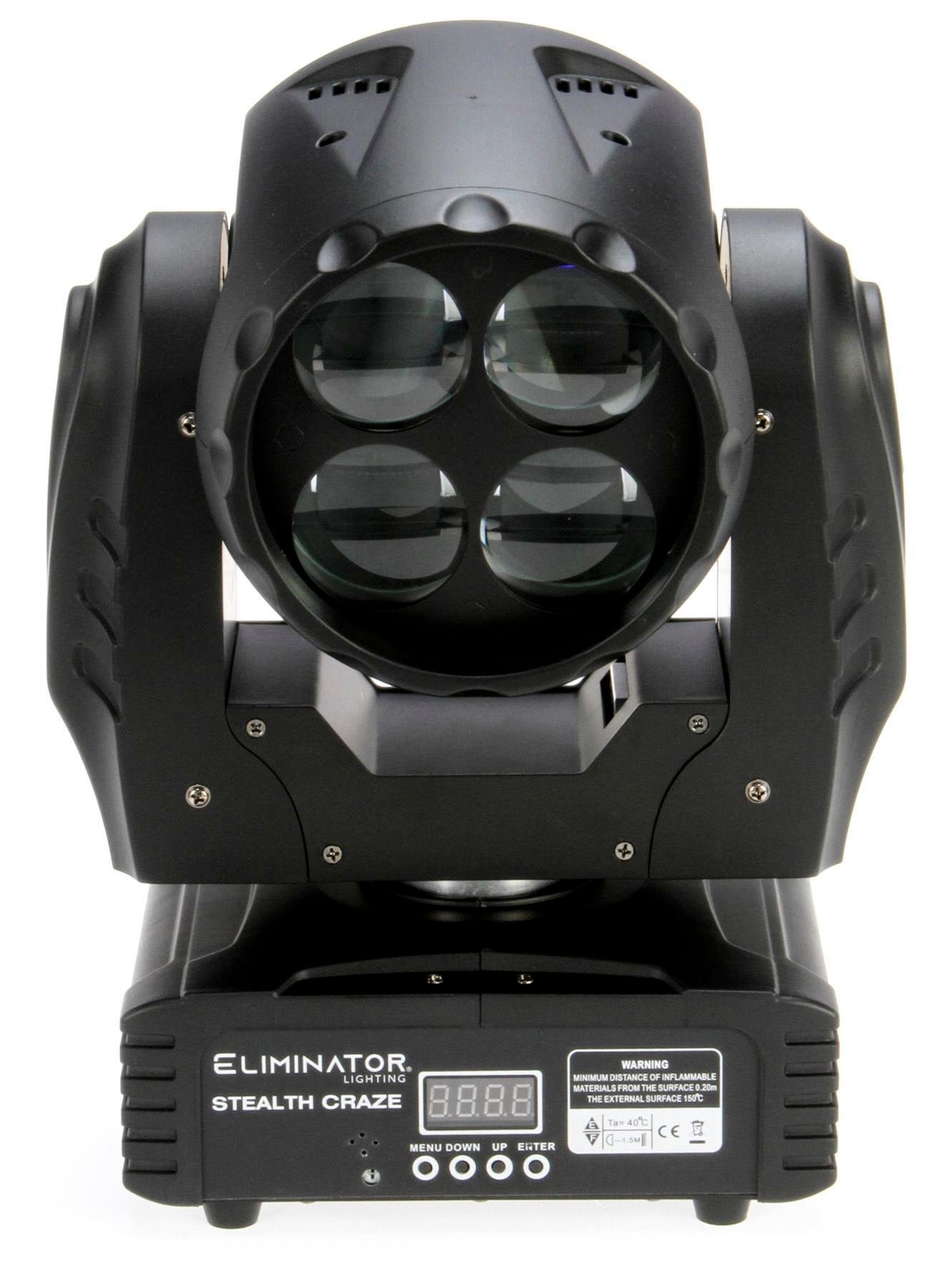 Eliminator Stealth Beam Moving Head RGBW LED Beam Fixture