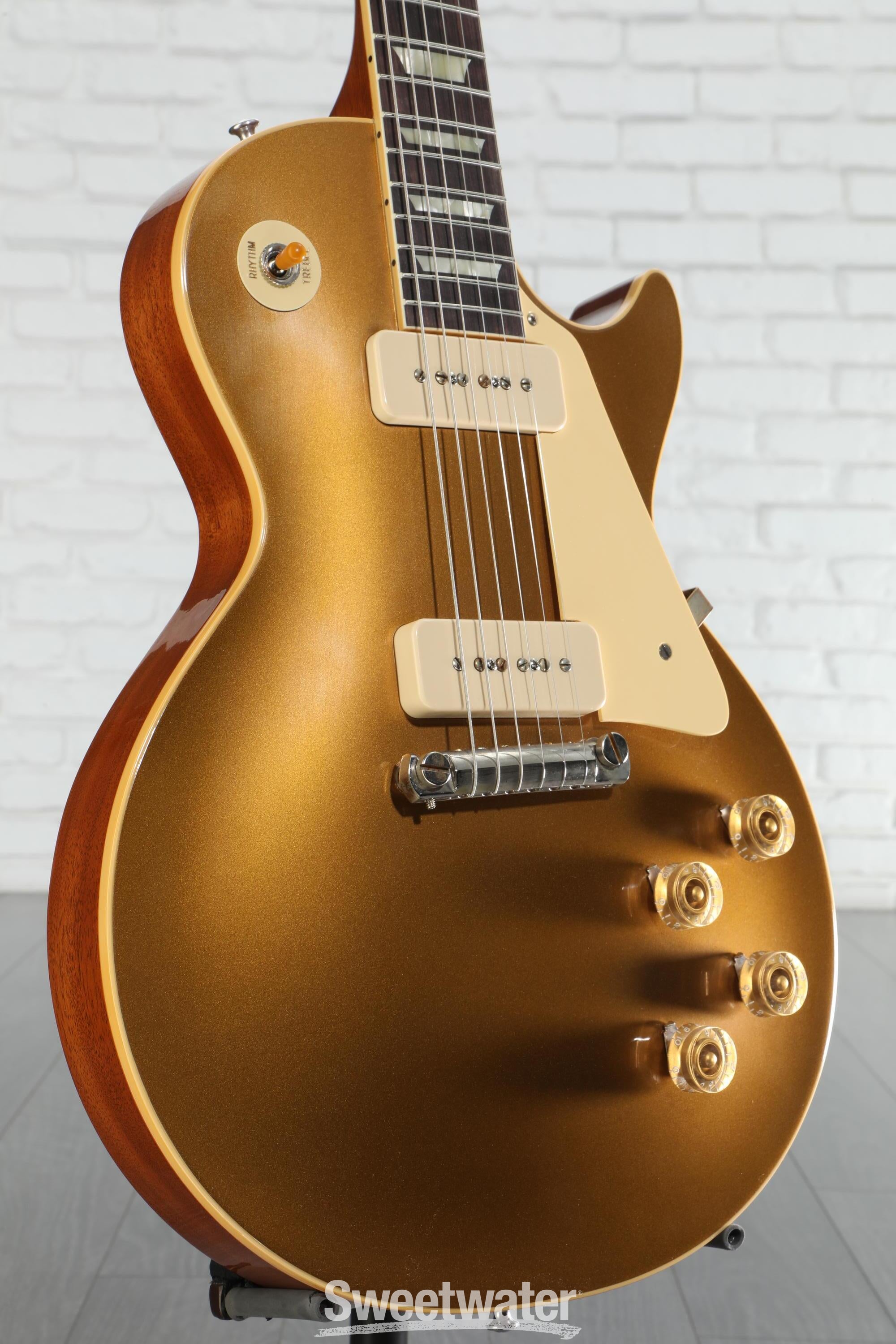 ギター Gibson Custom Shop 54 gold top Gibson Custom Shop 1954 Les Paul Goldtop Reissue Double Gold