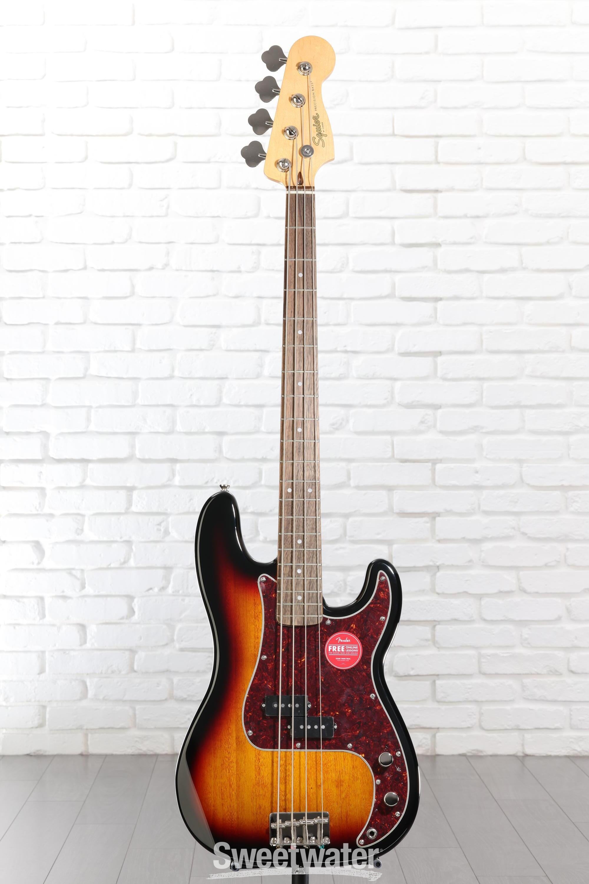 Squier Classic Vibe '60s Precision Bass - 3-Tone Sunburst | Sweetwater