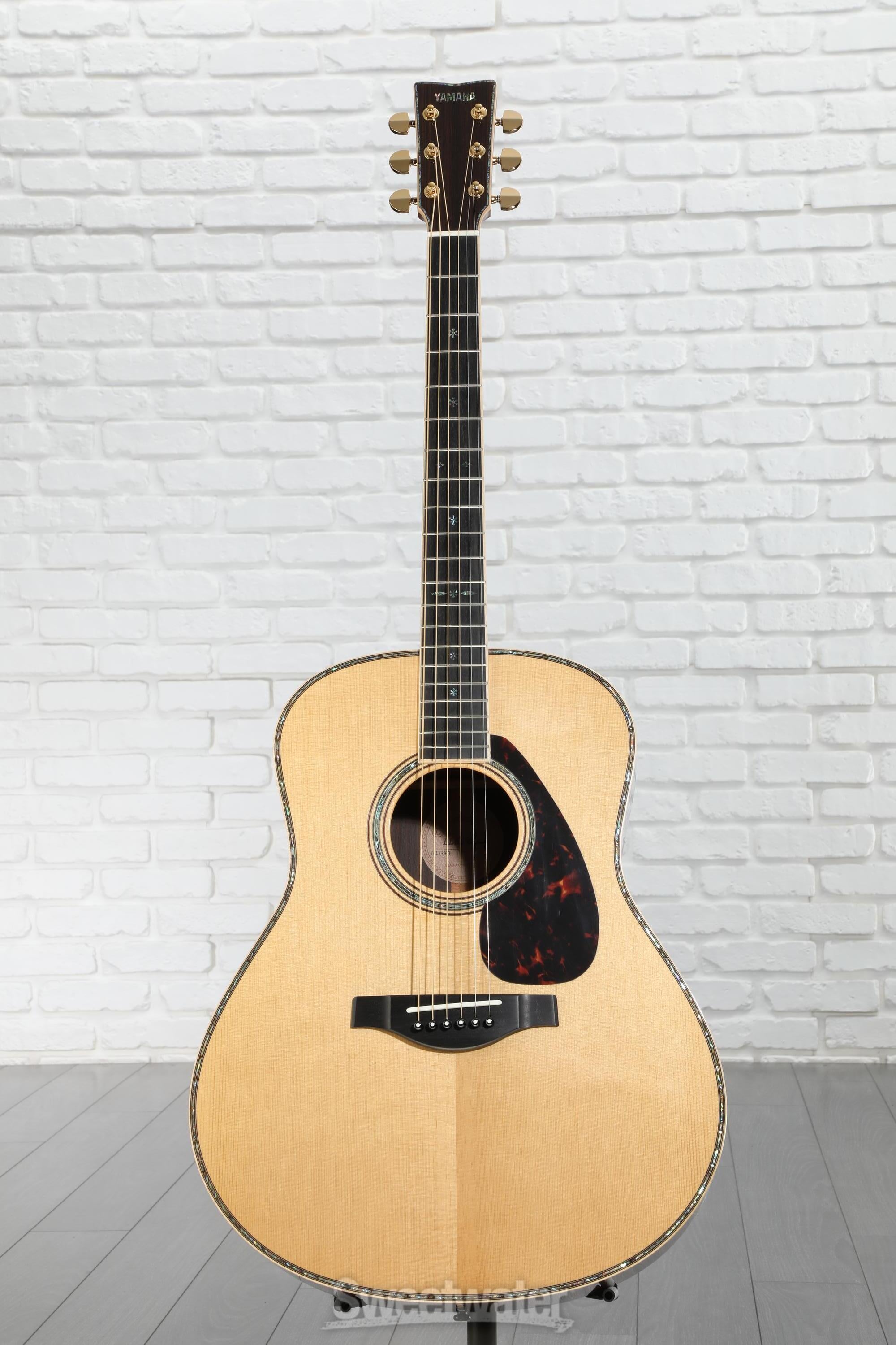 Yamaha LL56 Custom ARE Original Jumbo Acoustic Guitar - Natural