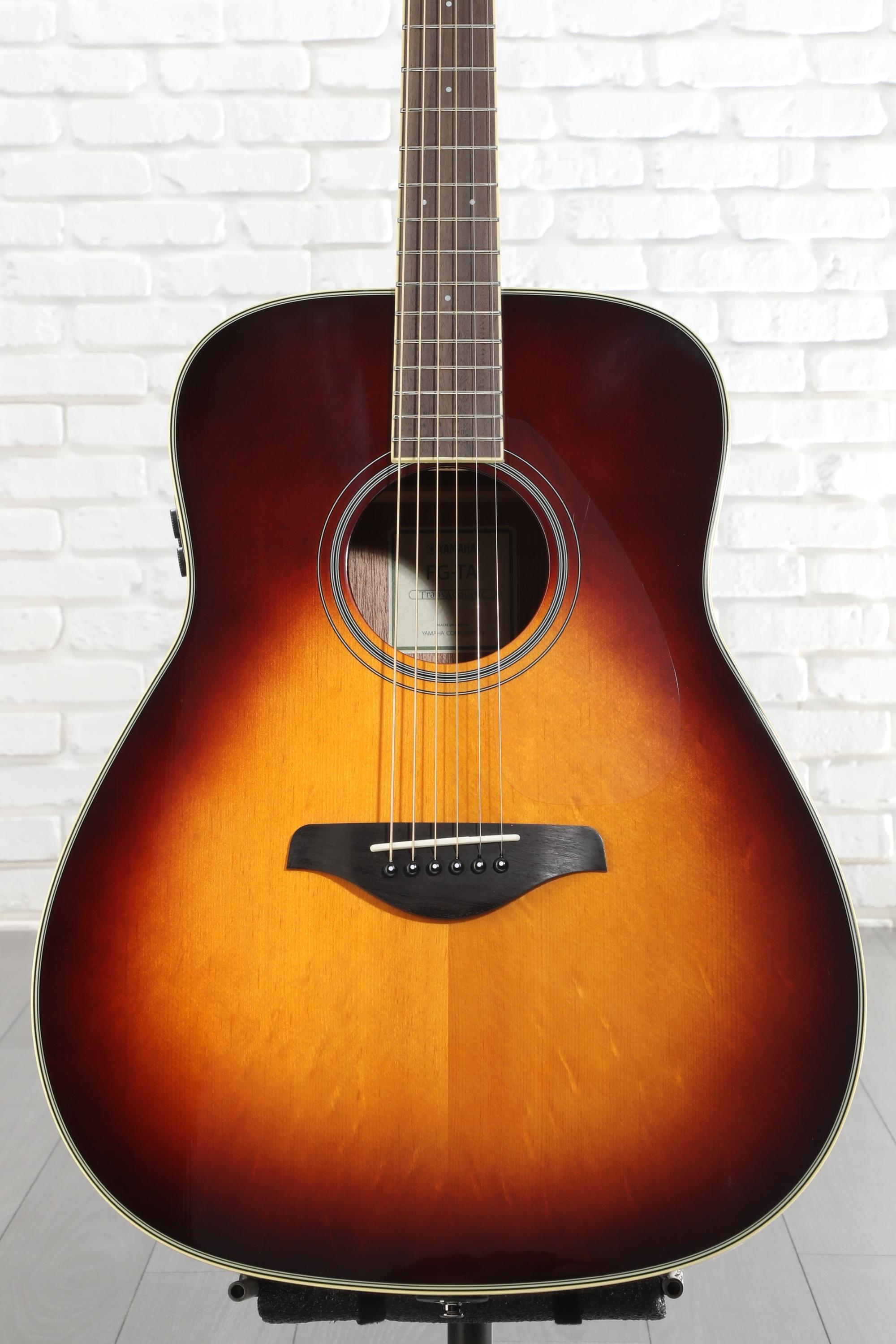 Yamaha FG-TA TransAcoustic Dreadnought Acoustic-electric Guitar