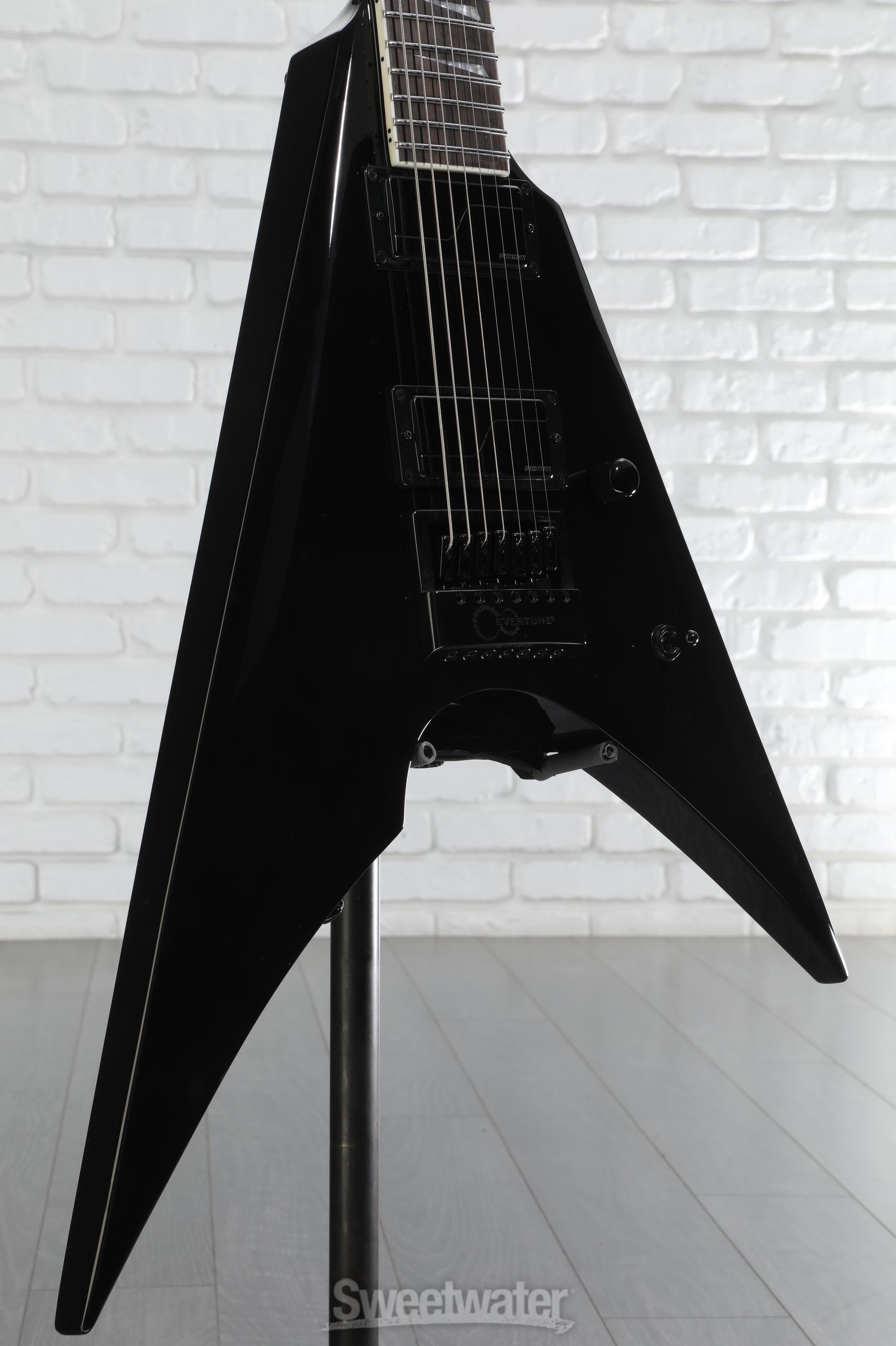 【特注品】 ESP Arrow-7タイプ 7弦ギター エレキギター E-II ARROW 7 BLK (Black)｜ミュージックランドKEY
