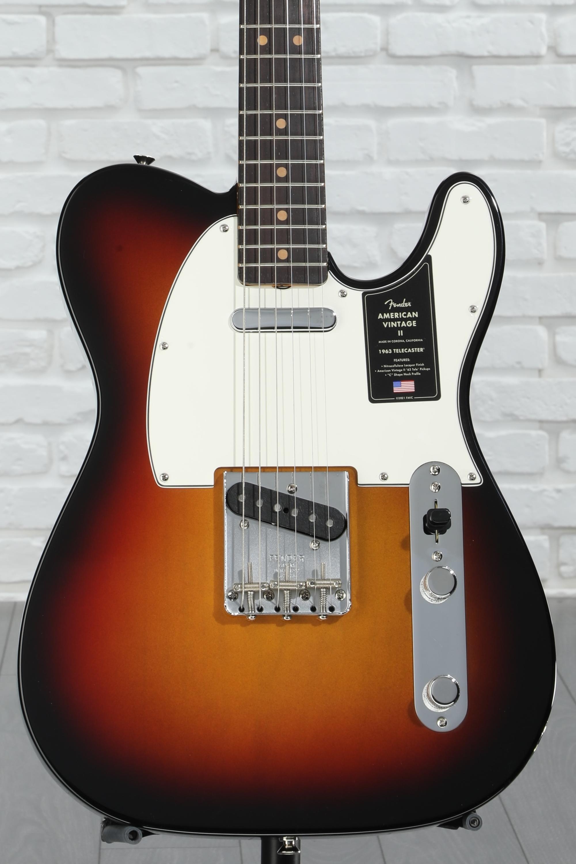 New Fender USA American Performer Telecaster Vintage White