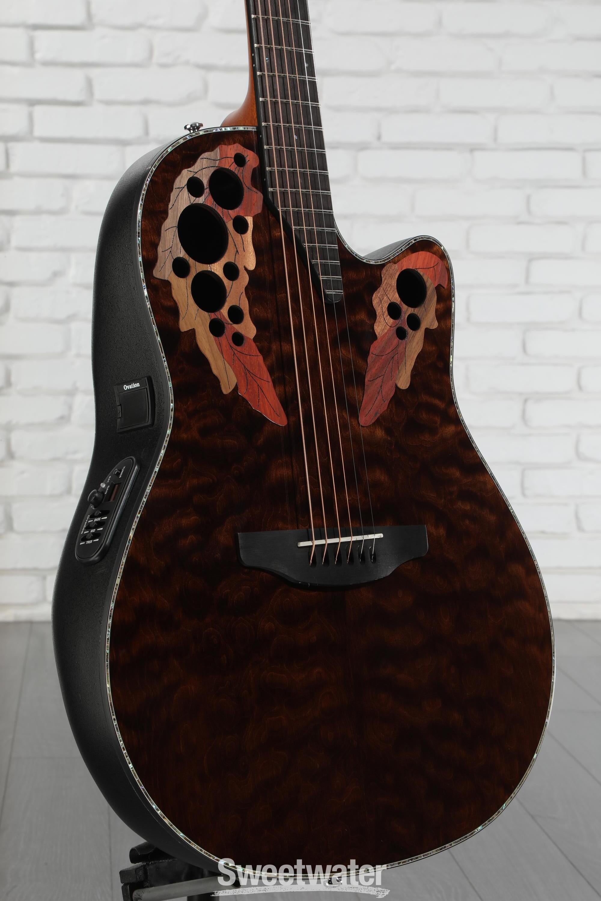 Ovation Celebrity Elite Plus CE44P-TGE Mid-Depth Acoustic