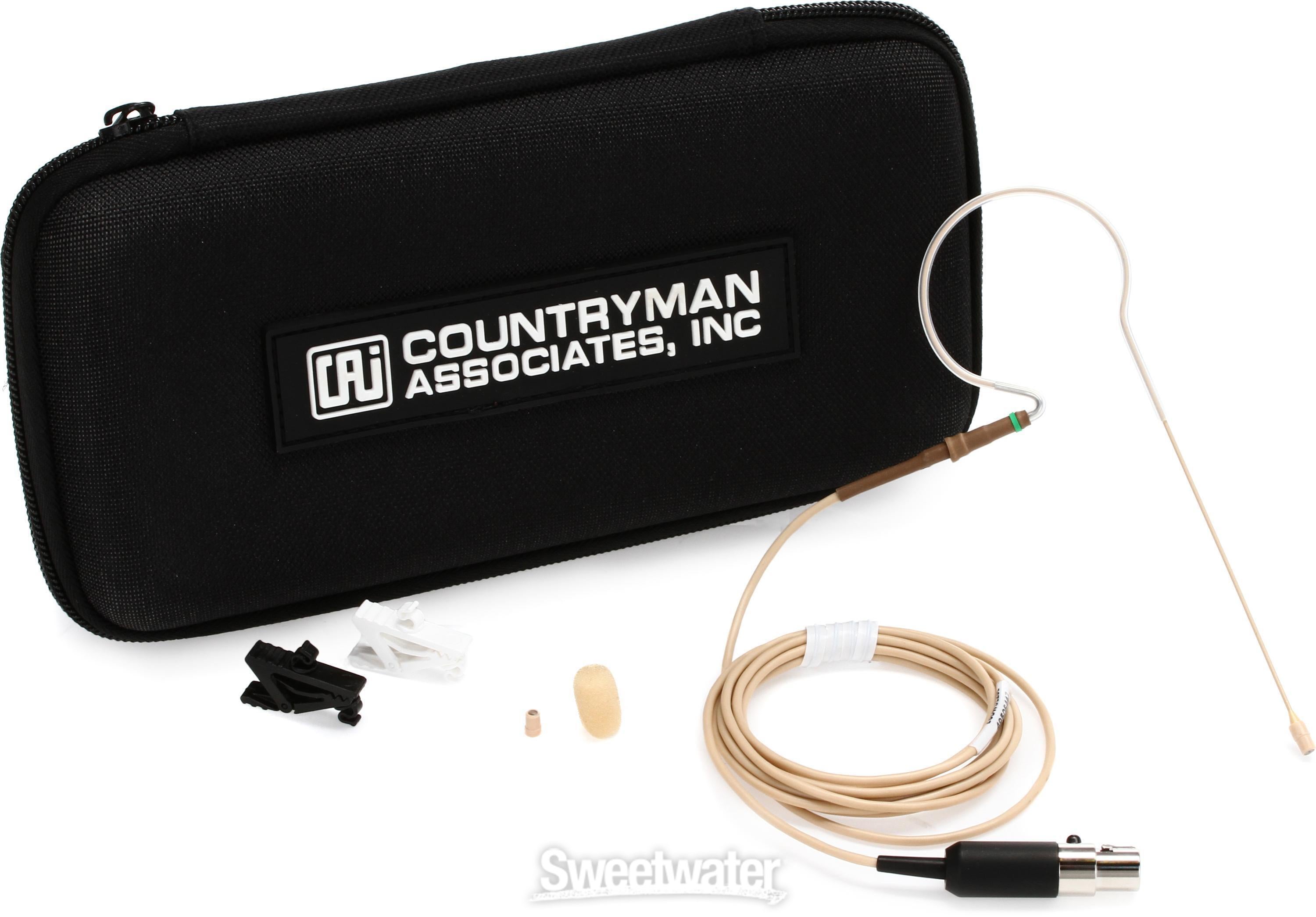 Countryman E6 Directional Earset Microphone for Speaking with 2mm