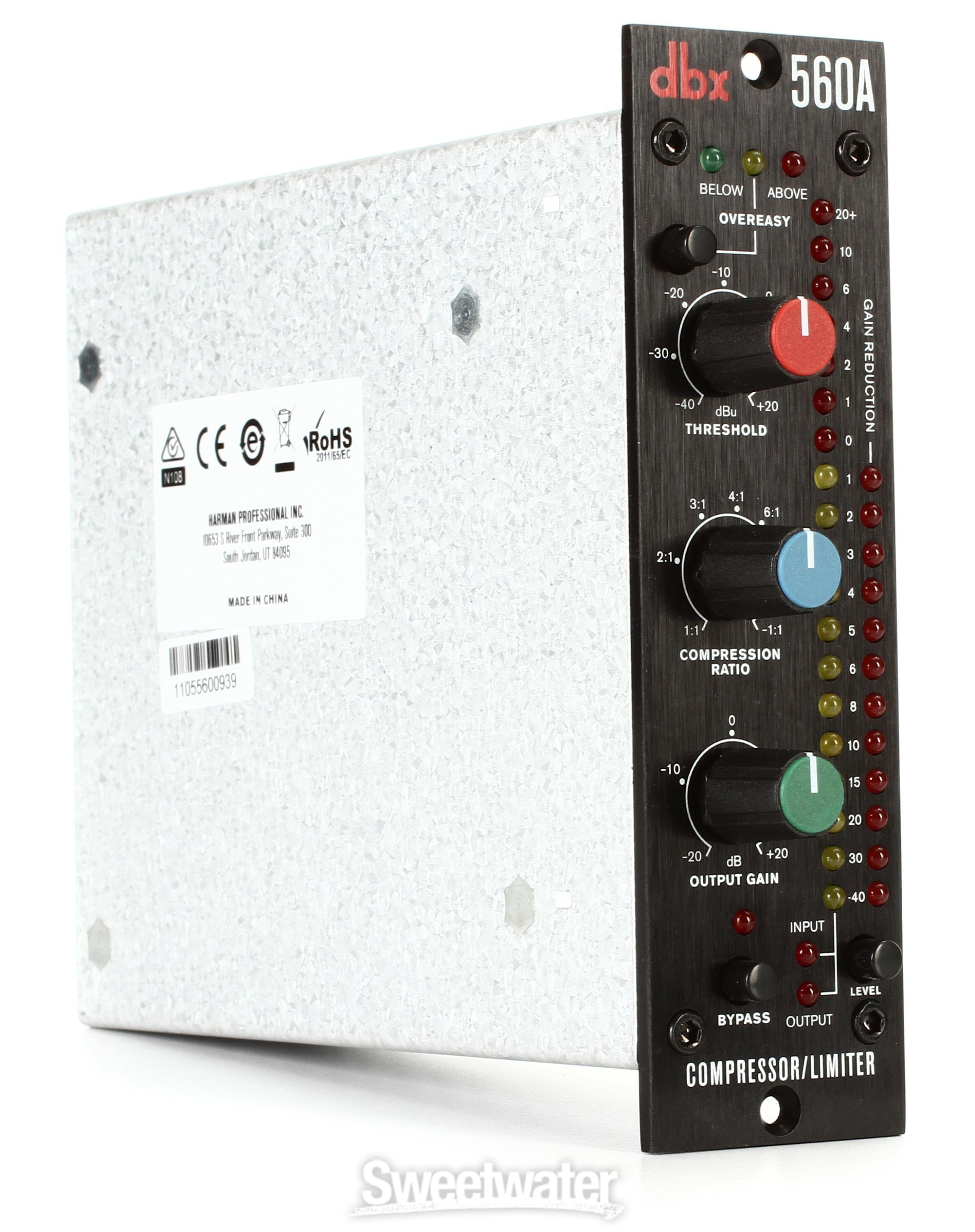dbx 560A Pair Compressor/Limiter | Sweetwater