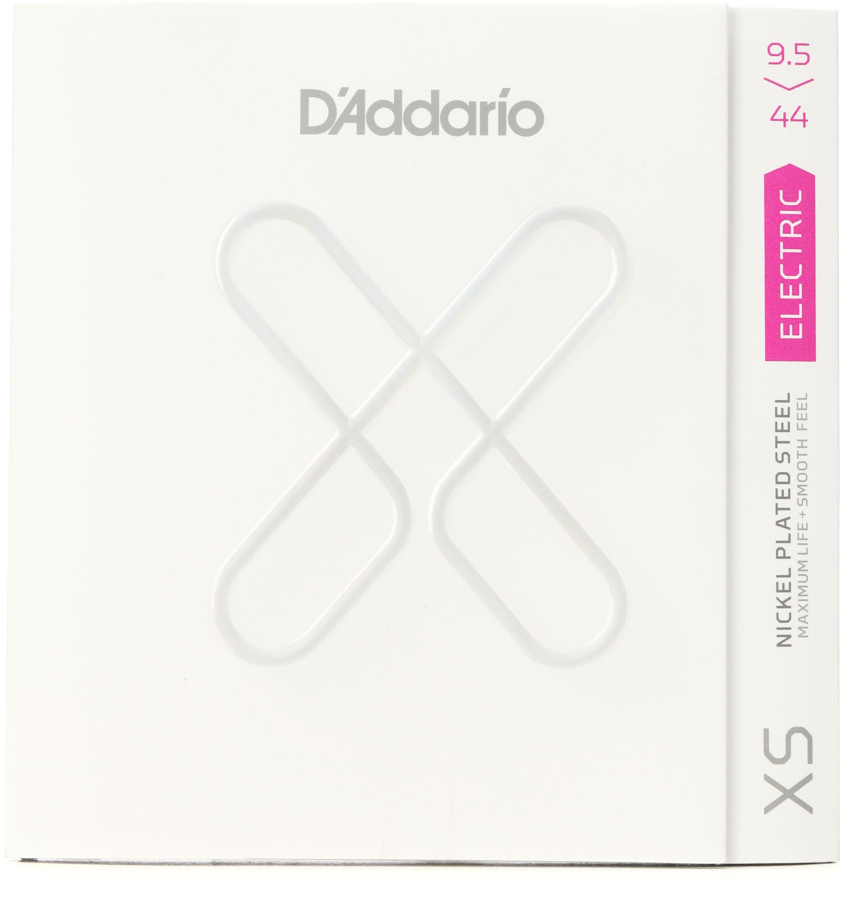 D'Addario XSE09544 XS Nickel-plated Steel Coated Electric