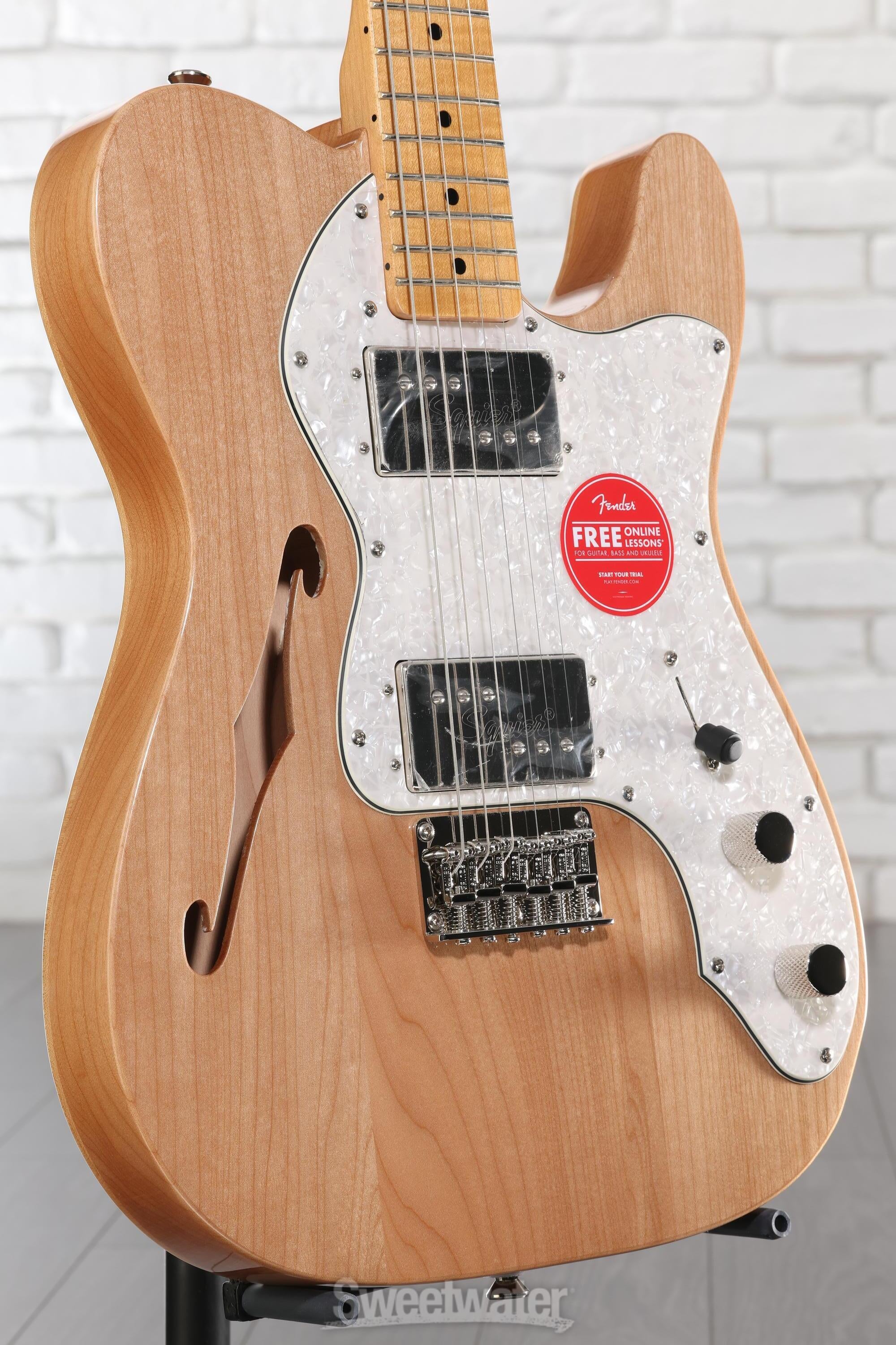 Squier Classic Vibe '70s Telecaster Thinline - Natural | Sweetwater
