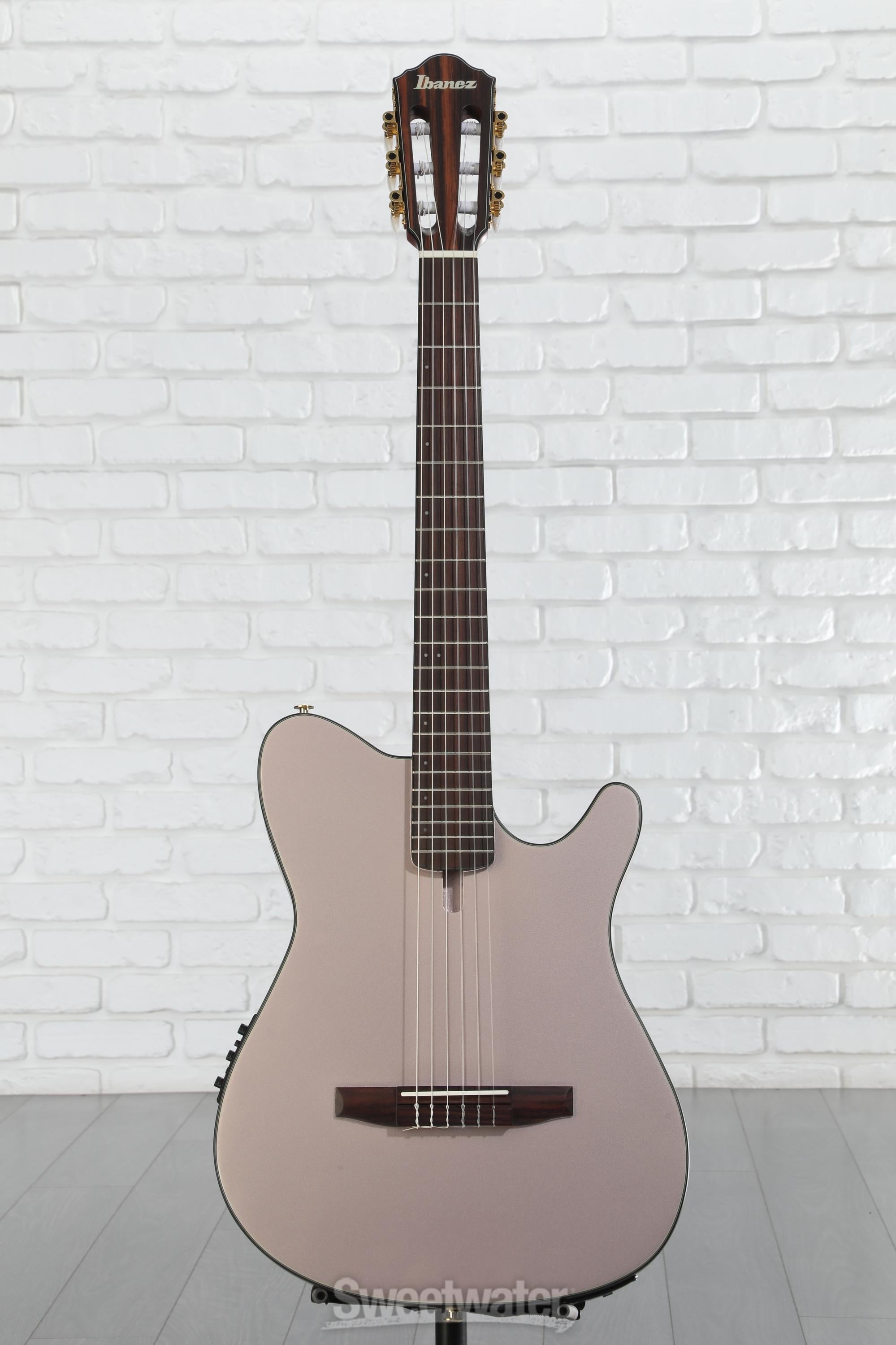 ギター Ibanez FRH10NL Ibanez FRH10NL Left-Handed Nylon-String Acoustic-Electric