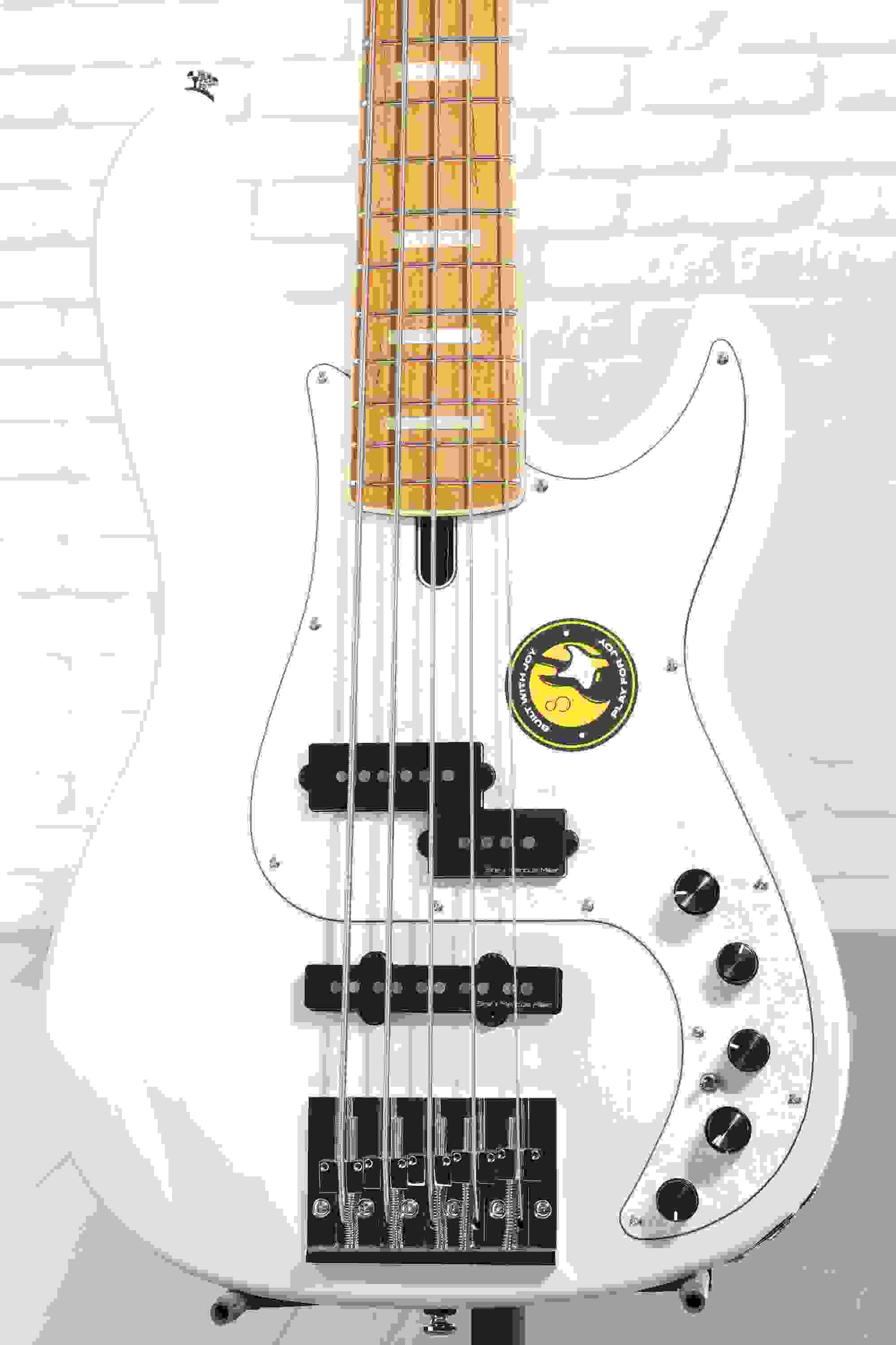 Sire Marcus Miller P8 5-string Bass Guitar - White Blonde