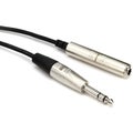 Photo of Hosa HXSS-025 Pro Headphone Extension Cable - REAN 1/4-inch TRS Female to 1/4-inch TRS Male - 25 foot