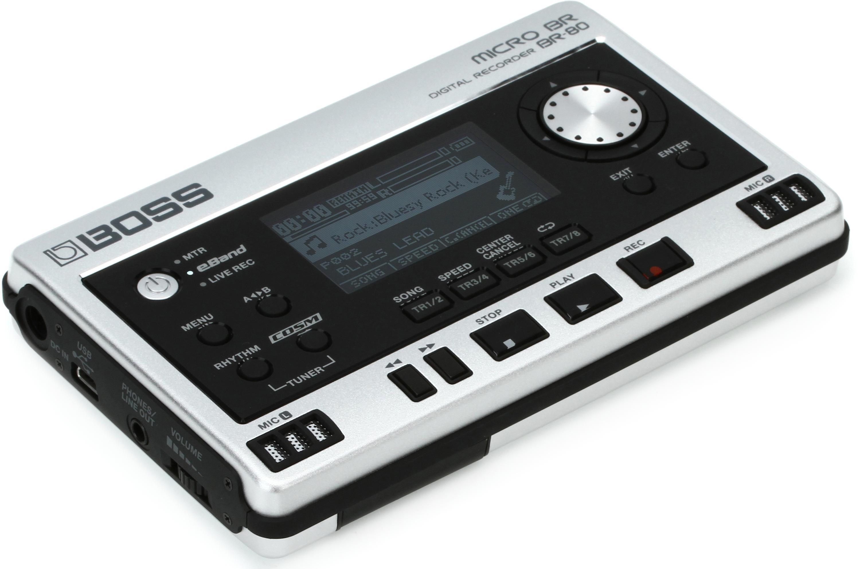 Boss BR-800 Digital Multi-track Recorder | Sweetwater