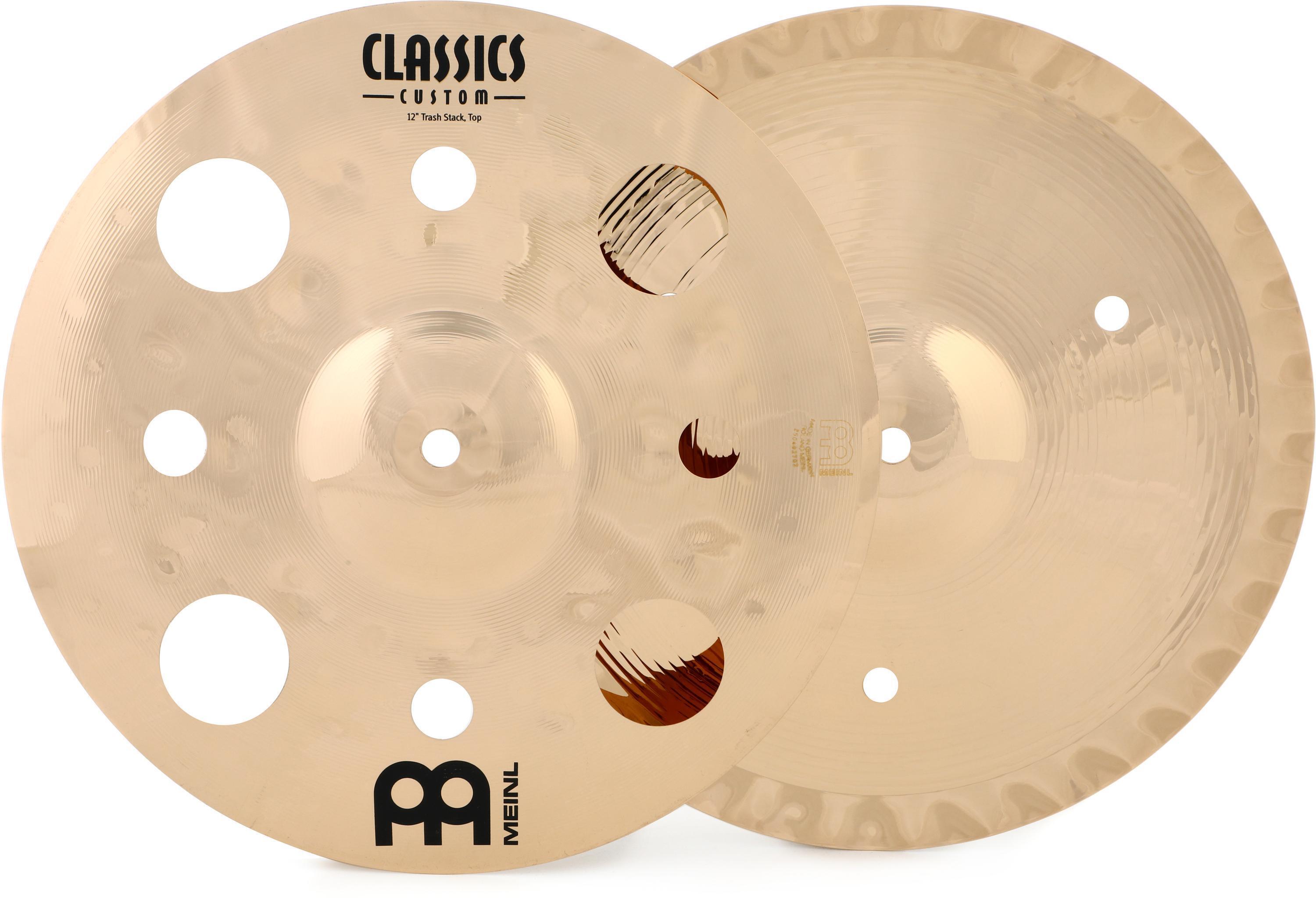 Meinl Cymbals 12-inch Classics Custom Trash Stack Cymbals | Sweetwater