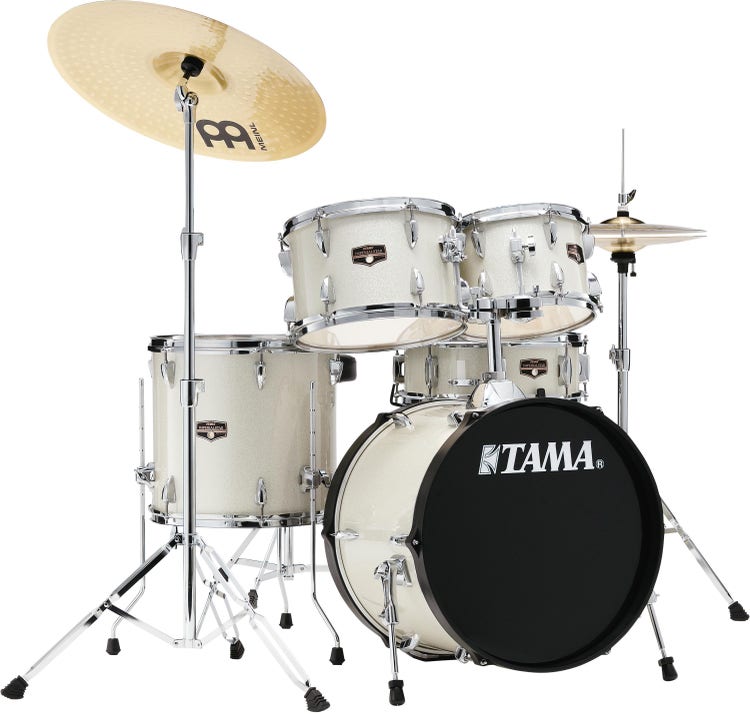 Tama Stagestar 5-piece Complete Drum Set - Candy Red Sparkle