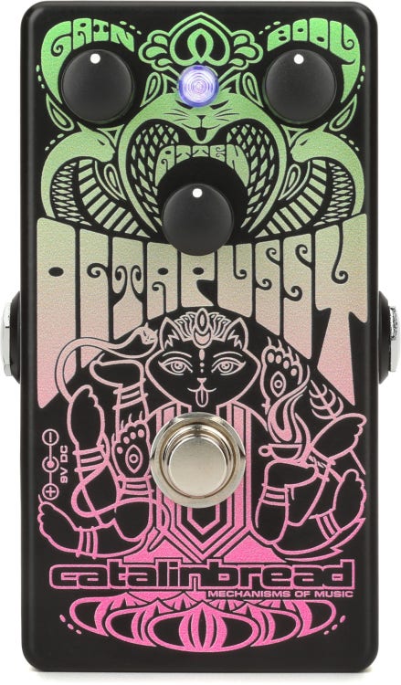 Catalinbread Octapussy Octave Fuzz Pedal - Psychedelic Edition, Sweetwater Exclusive