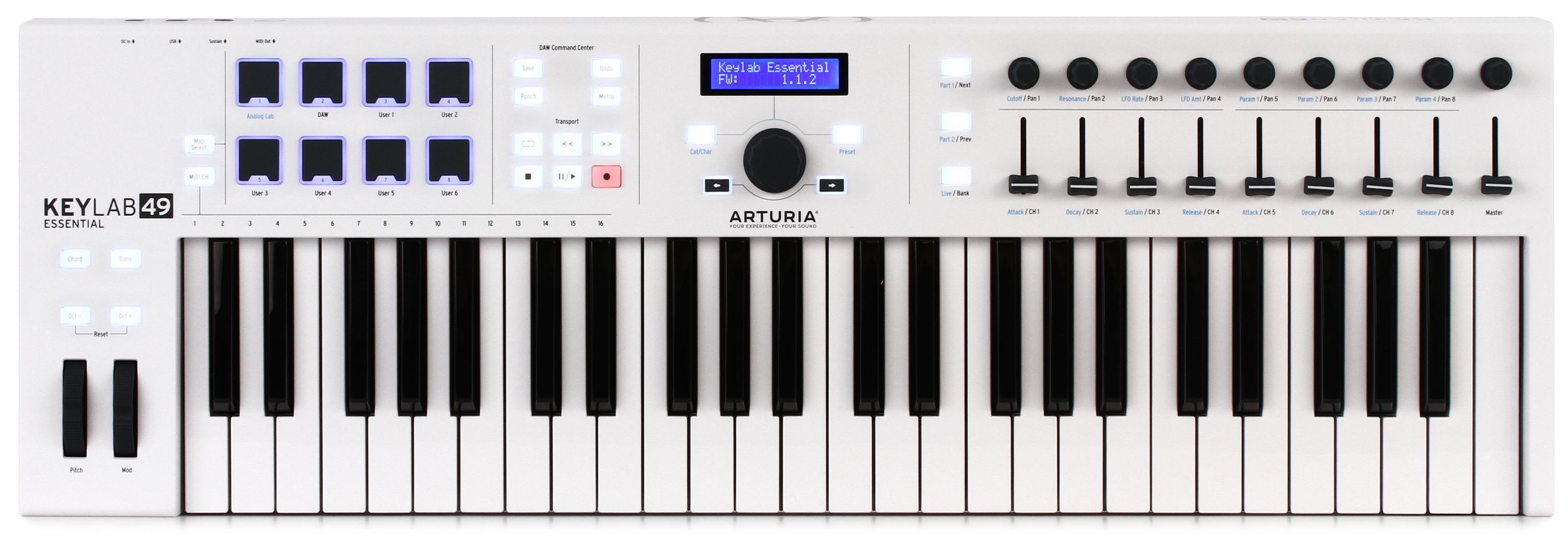 Arturia KeyLab Essential 49 49-key Keyboard Controller