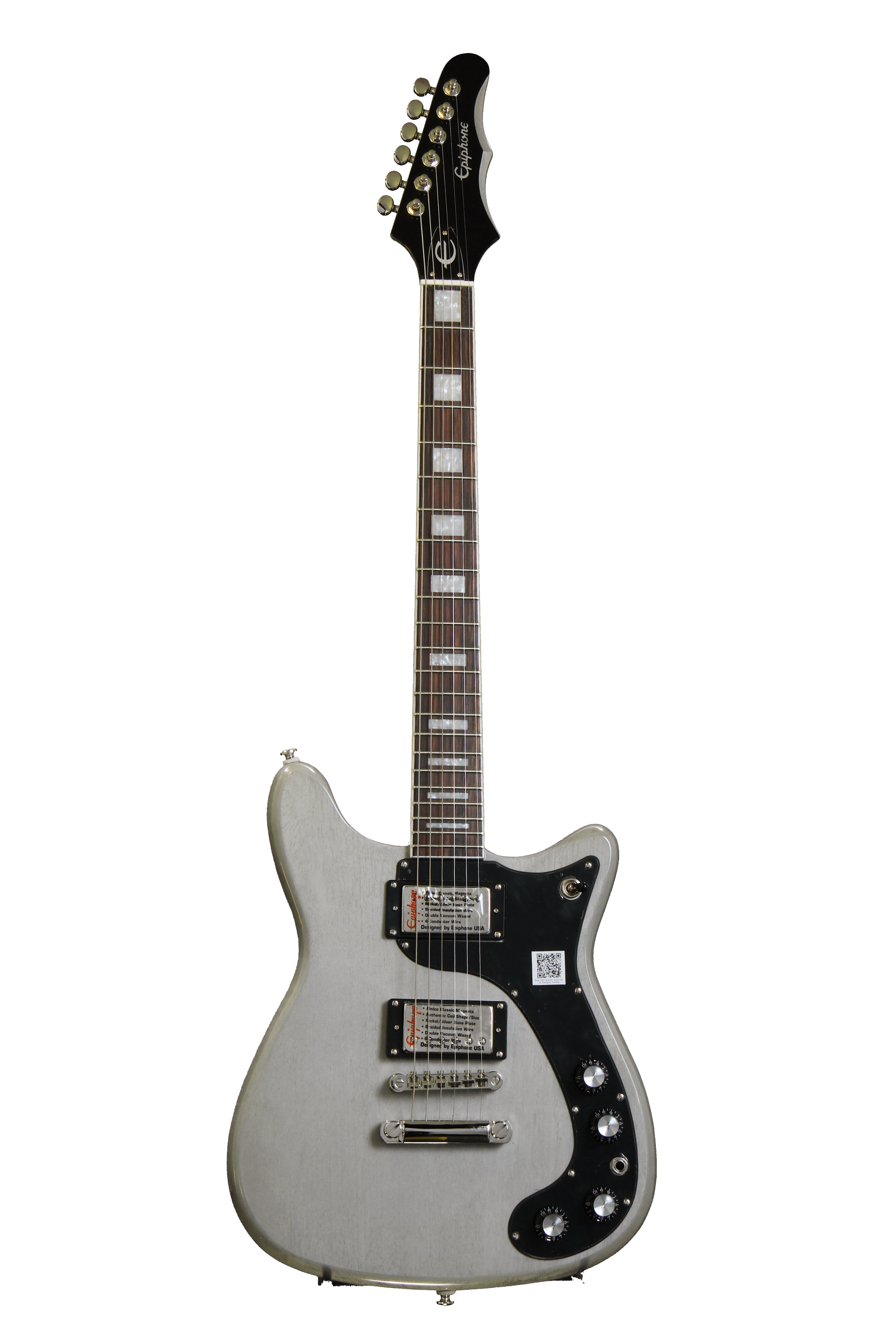 Epiphone Limited Edition Silver Series - Wilshire Pro, TV Silver