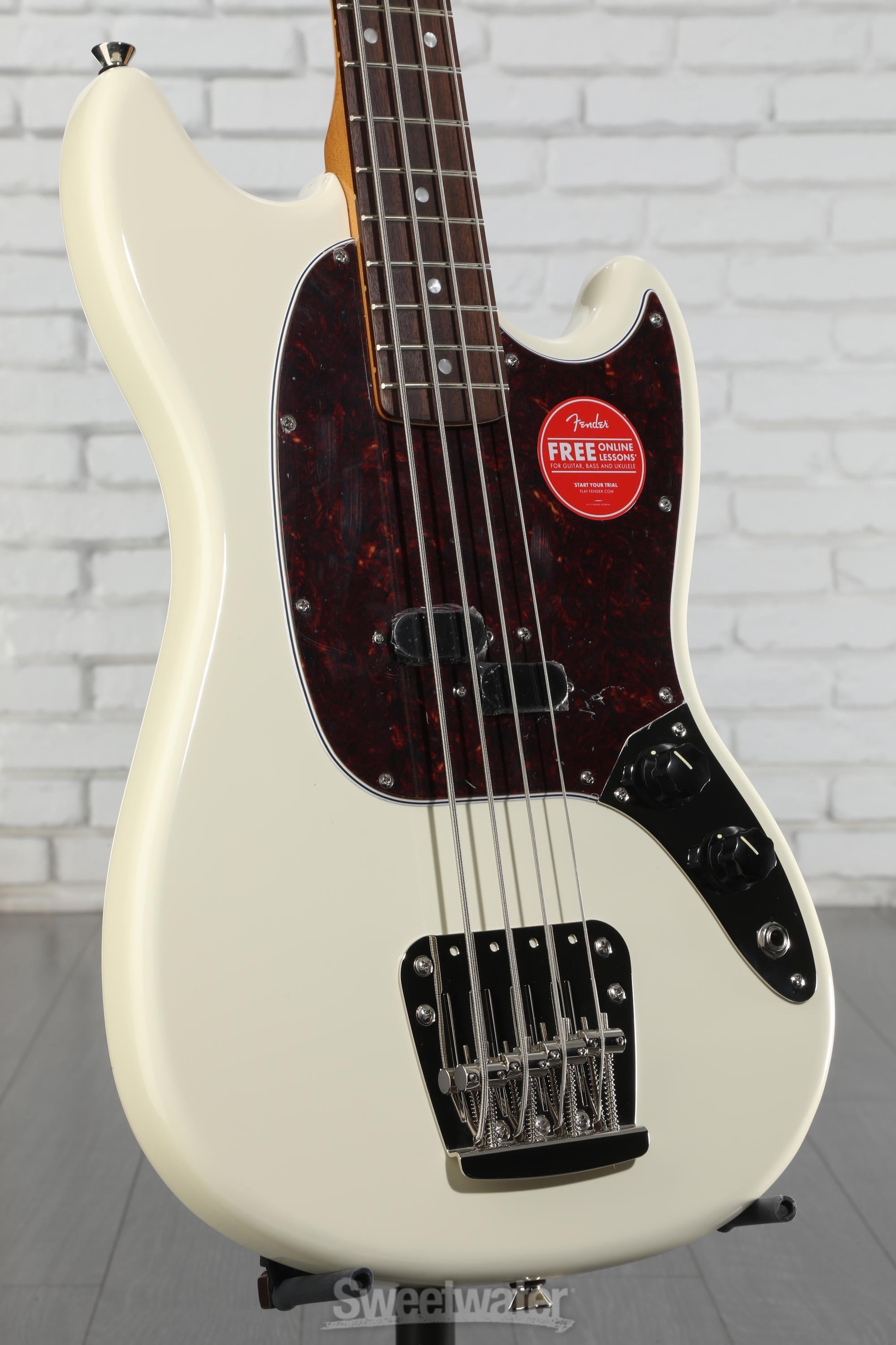 Squier Classic Vibe '60s Mustang Bass - Olympic White