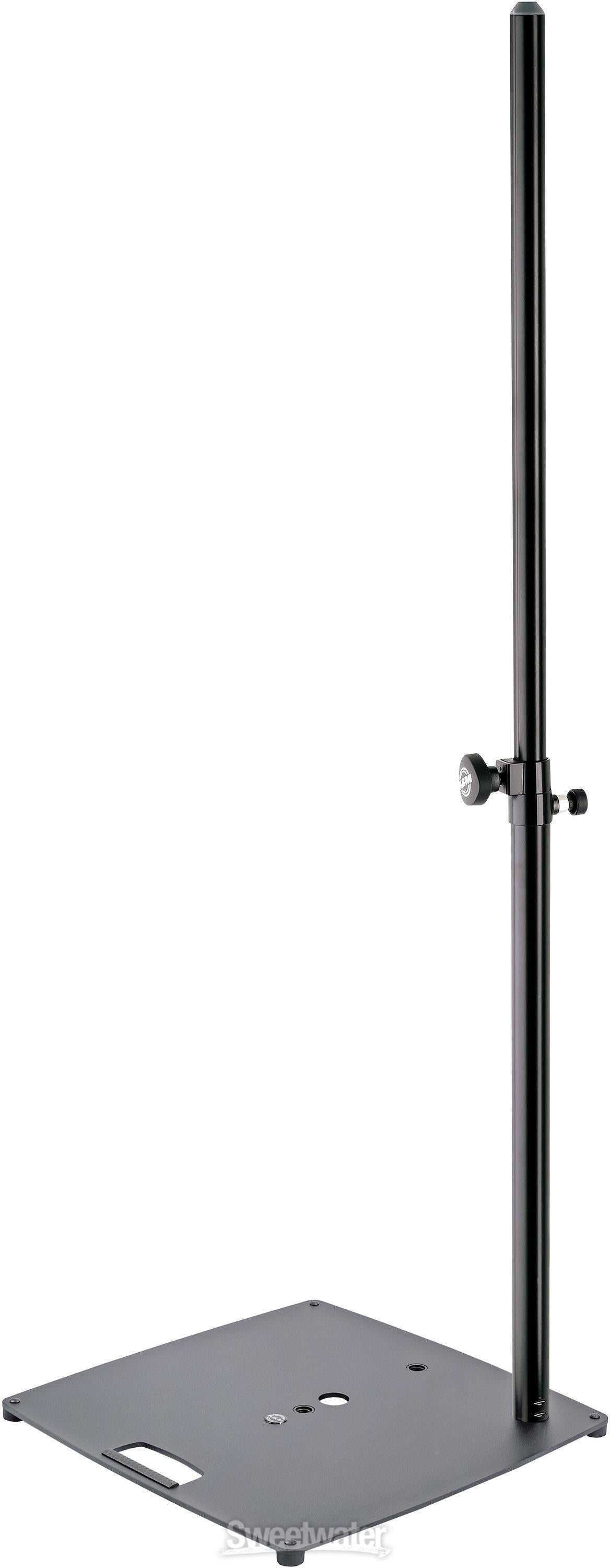 K&M 26727 Flat-base Speaker Stand Pro | Sweetwater