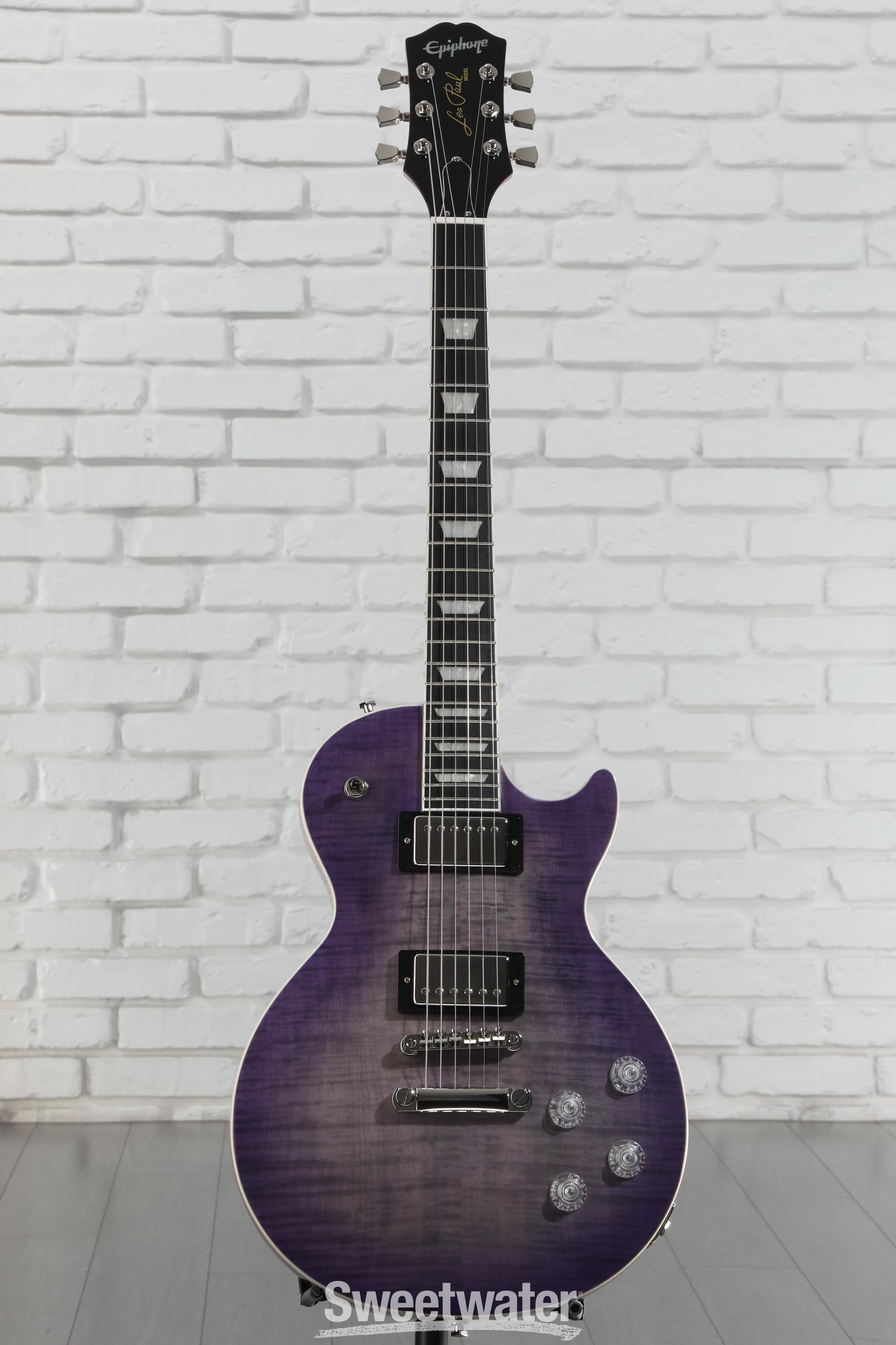 【極美品】Epiphone Les Paul Standard Purple Epiphone Les Paul Modern Figured (Purple Burst) | Sparkplug