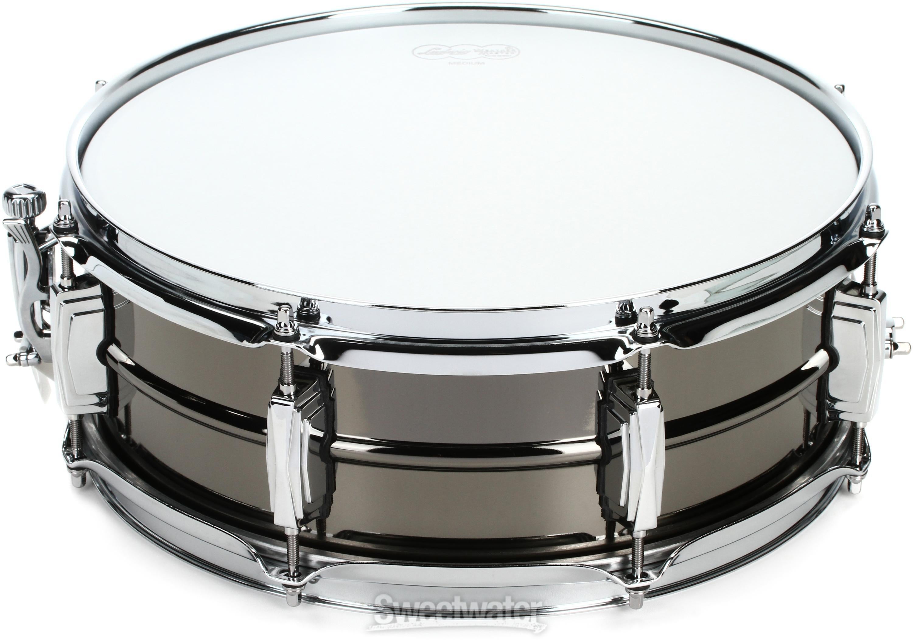 Ludwig Black Beauty Snare Drum - 5 x 14 inch - Black Nickel with 8-Lugs