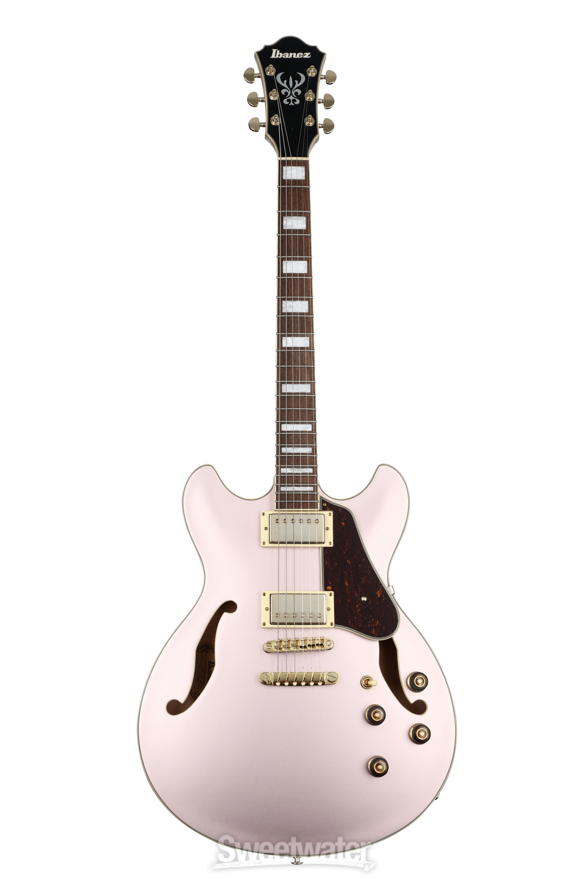 Rose gold store electric guitar