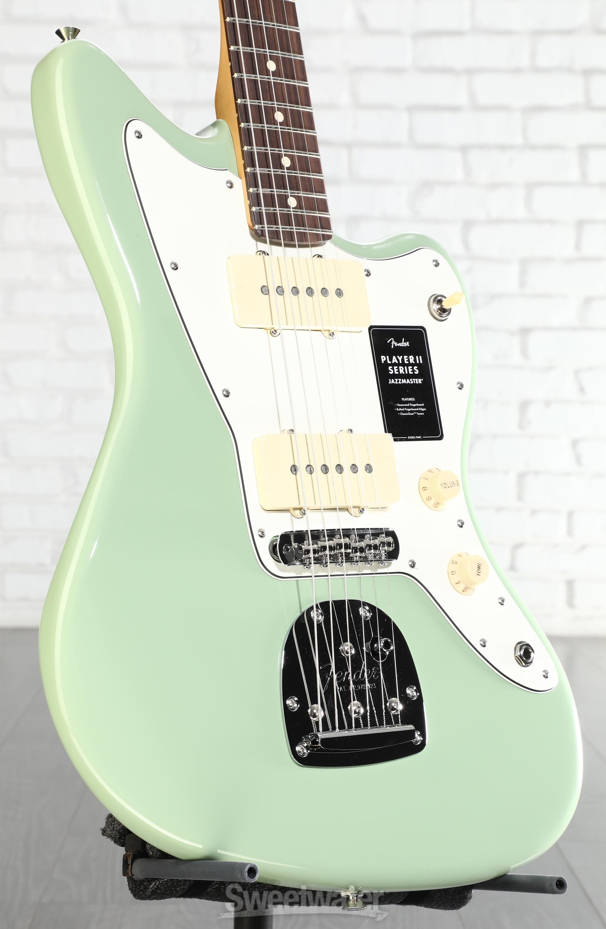 Fender Player II Jazzmaster Electric Guitar - Birch Green | Sweetwater